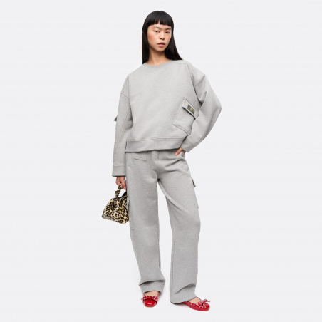 GANNI Terry Curved Pants