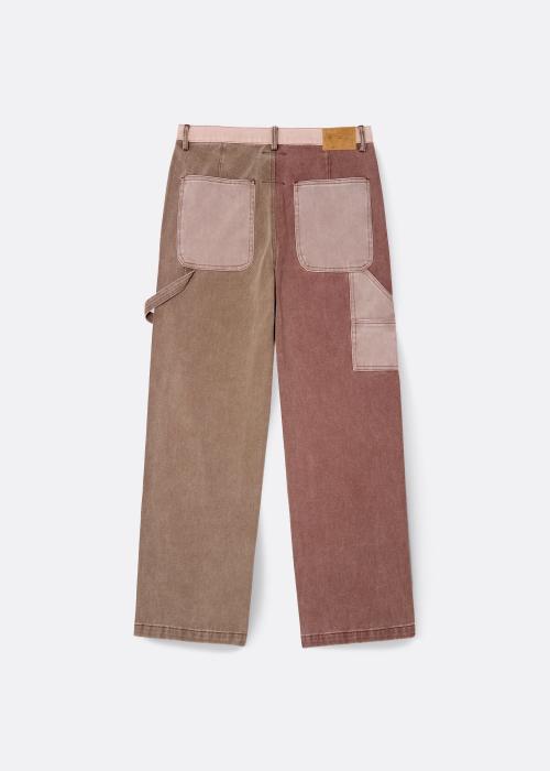 Patchwork Face Double Bukser