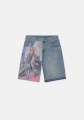 KidSuper Painted Panel Shorts KidSuper Painted Panel Shorts