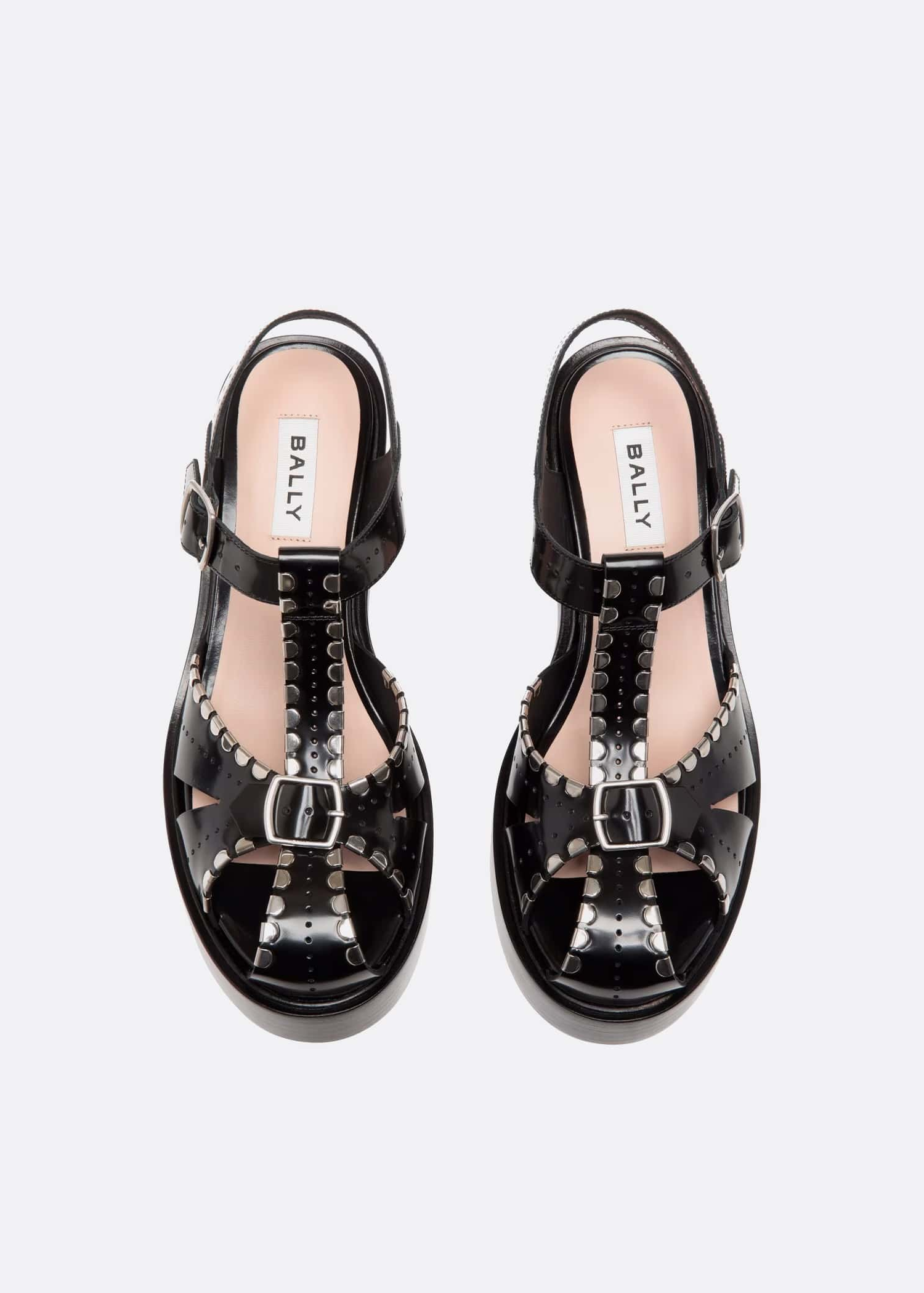 BALLY Peggy Gut Leather Sandal