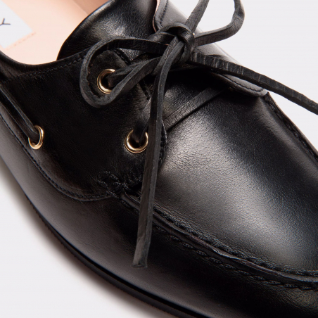 BALLY Plume Leather Moccasin