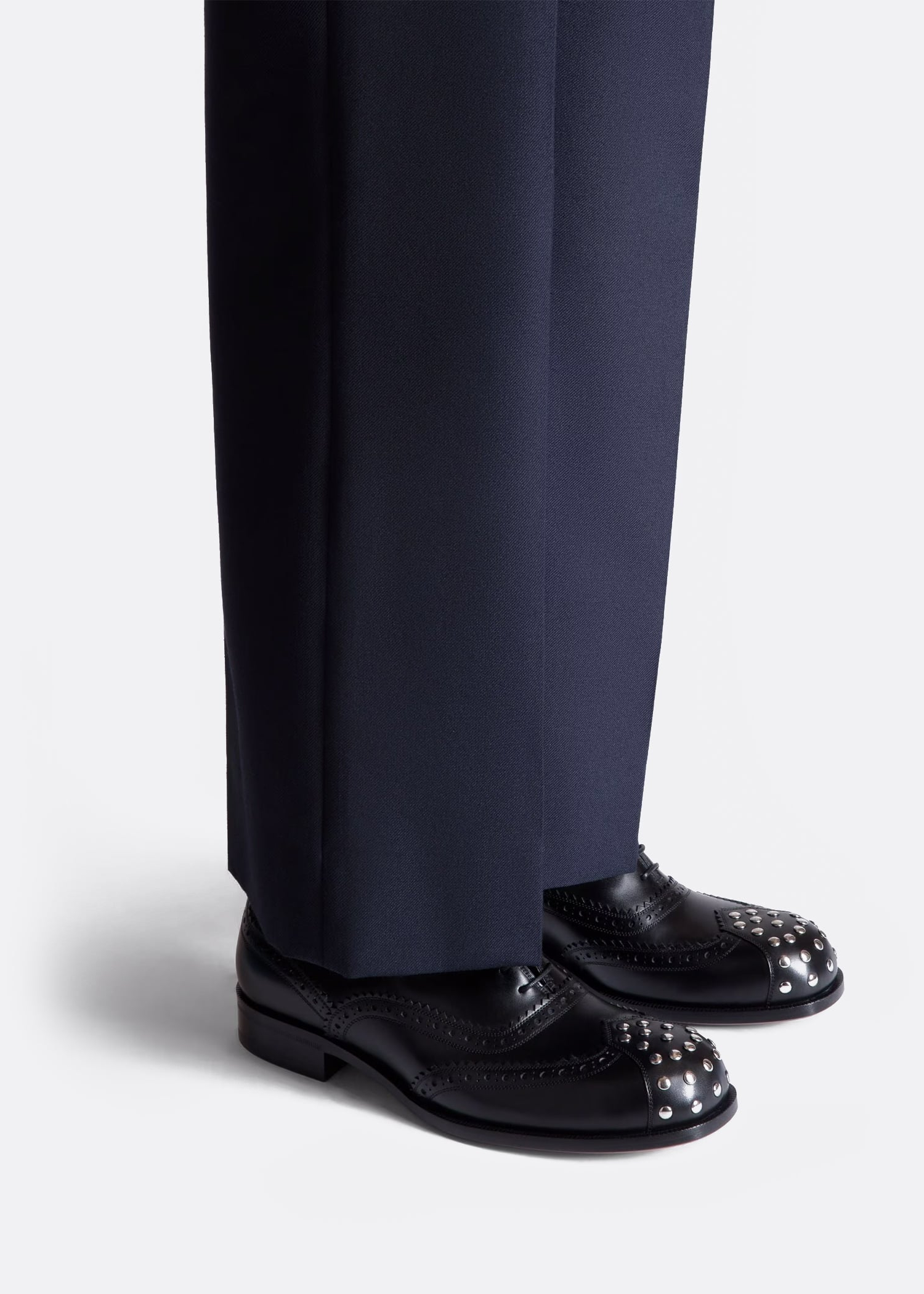 BALLY Læder Studs Oxfords