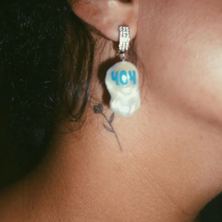 PRAWN Family ERROR 404 Earring