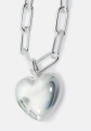 PRAWN Family Heart Necklace