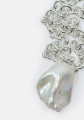 PRAWN Family Baroque Pearl Round Link Halskæde PRAWN Family Baroque Pearl Round Link Halskæde