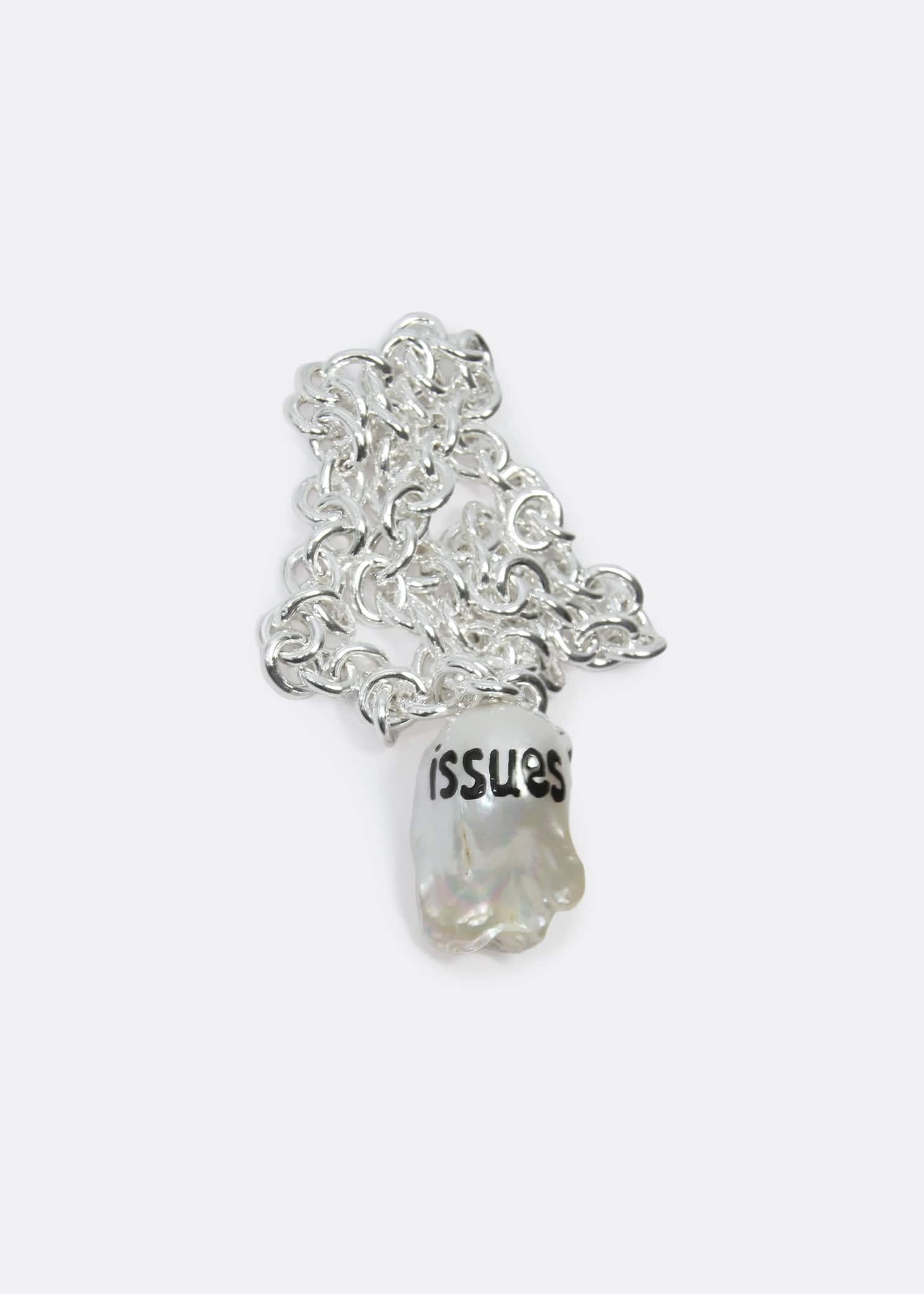 PRAWN Family Baroque Pearl Round Link Halskæde