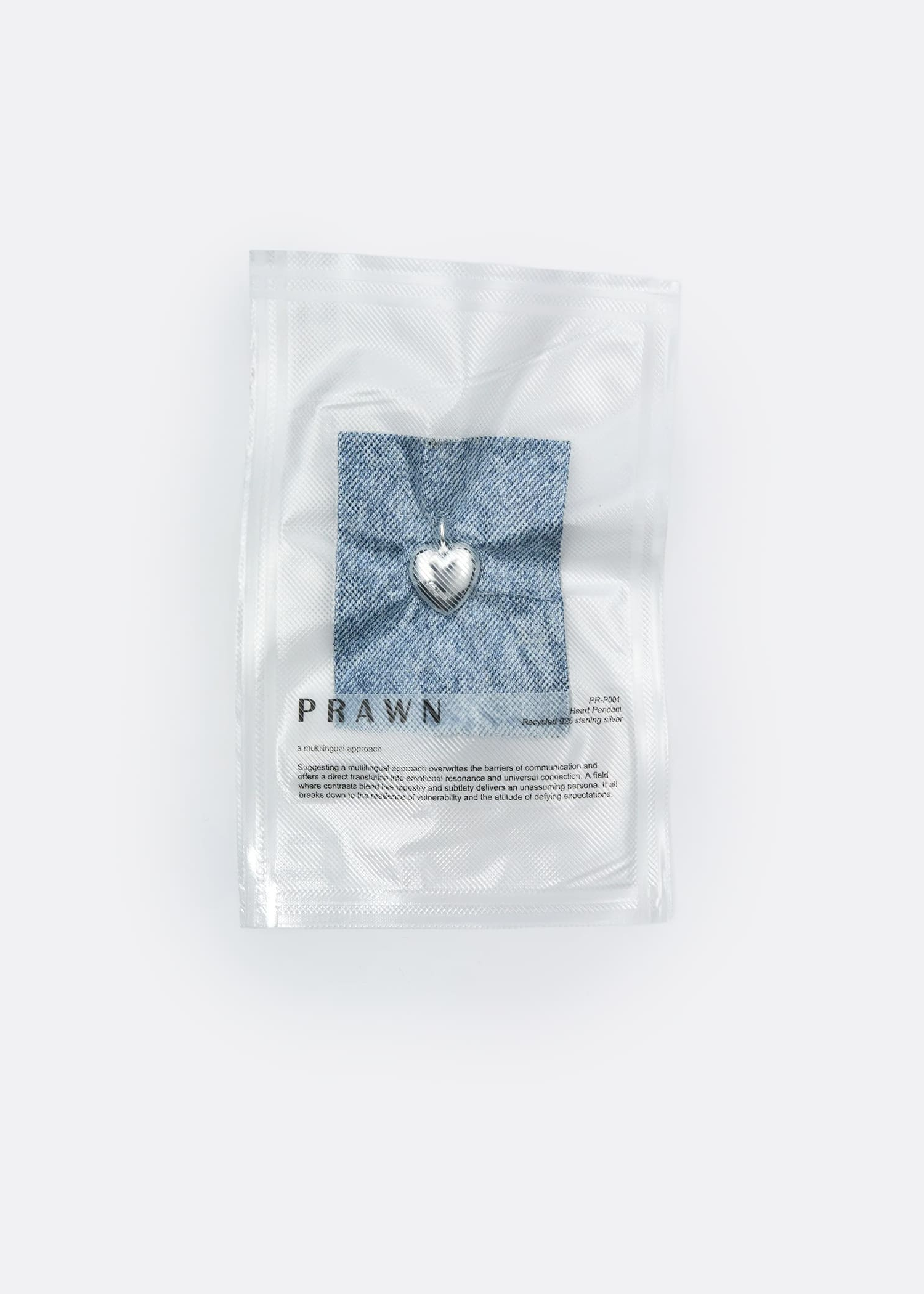 PRAWN Family Heart Pendant Vedhæng