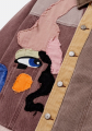 KidSuper Patchwork Face Colorblocked Twill Jacket KidSuper Patchwork Face Colorblocked Twill Jacket