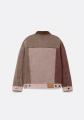 KidSuper Patchwork Face Colorblocked Twill Jacket KidSuper Patchwork Face Colorblocked Twill Jacket