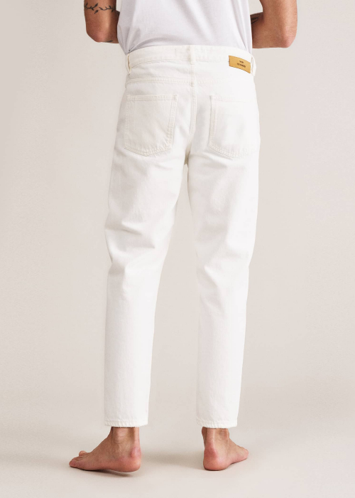 Ben Tinted White Jeans
