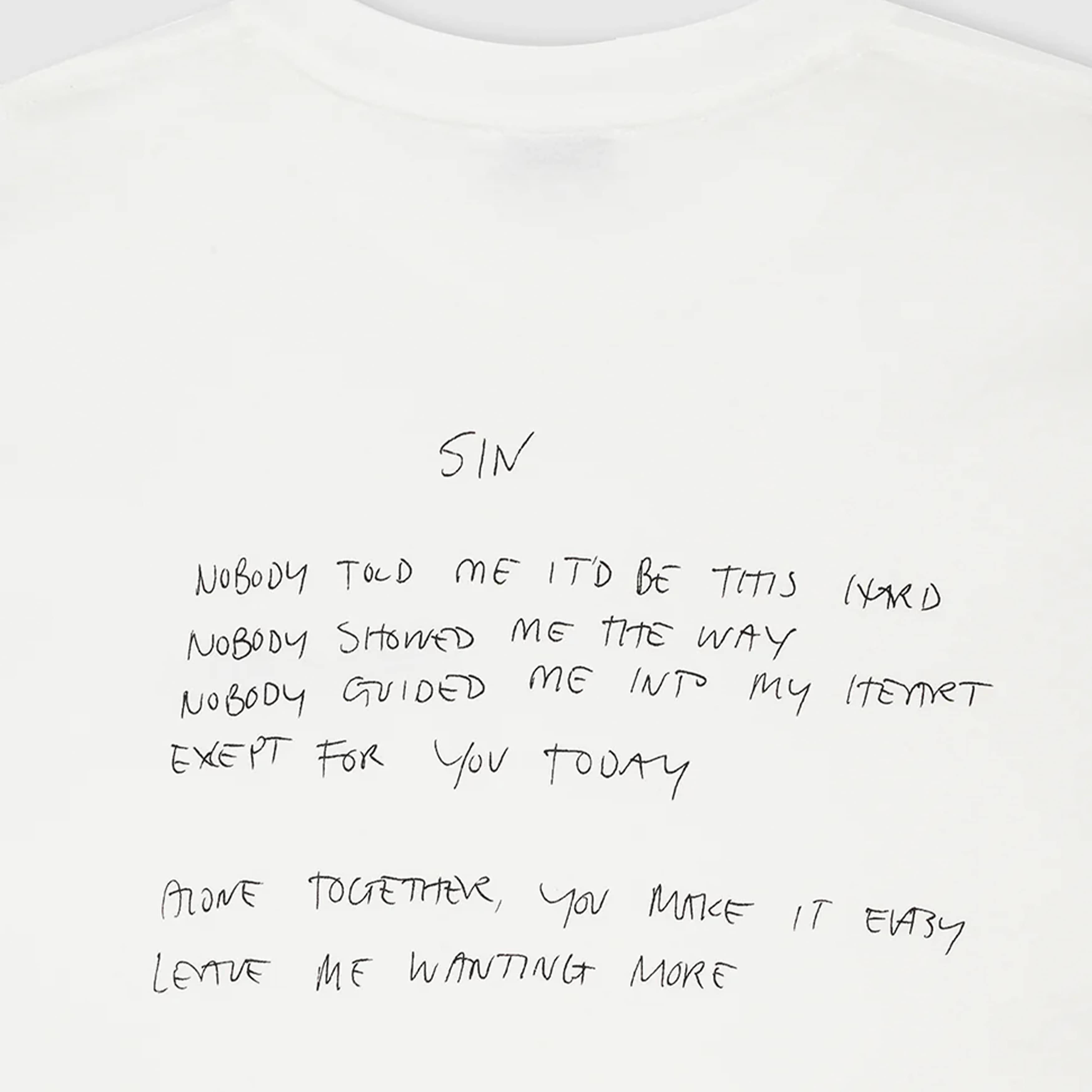 ELLIS ROSCH Anine Bing Walker Tee Lyrics
