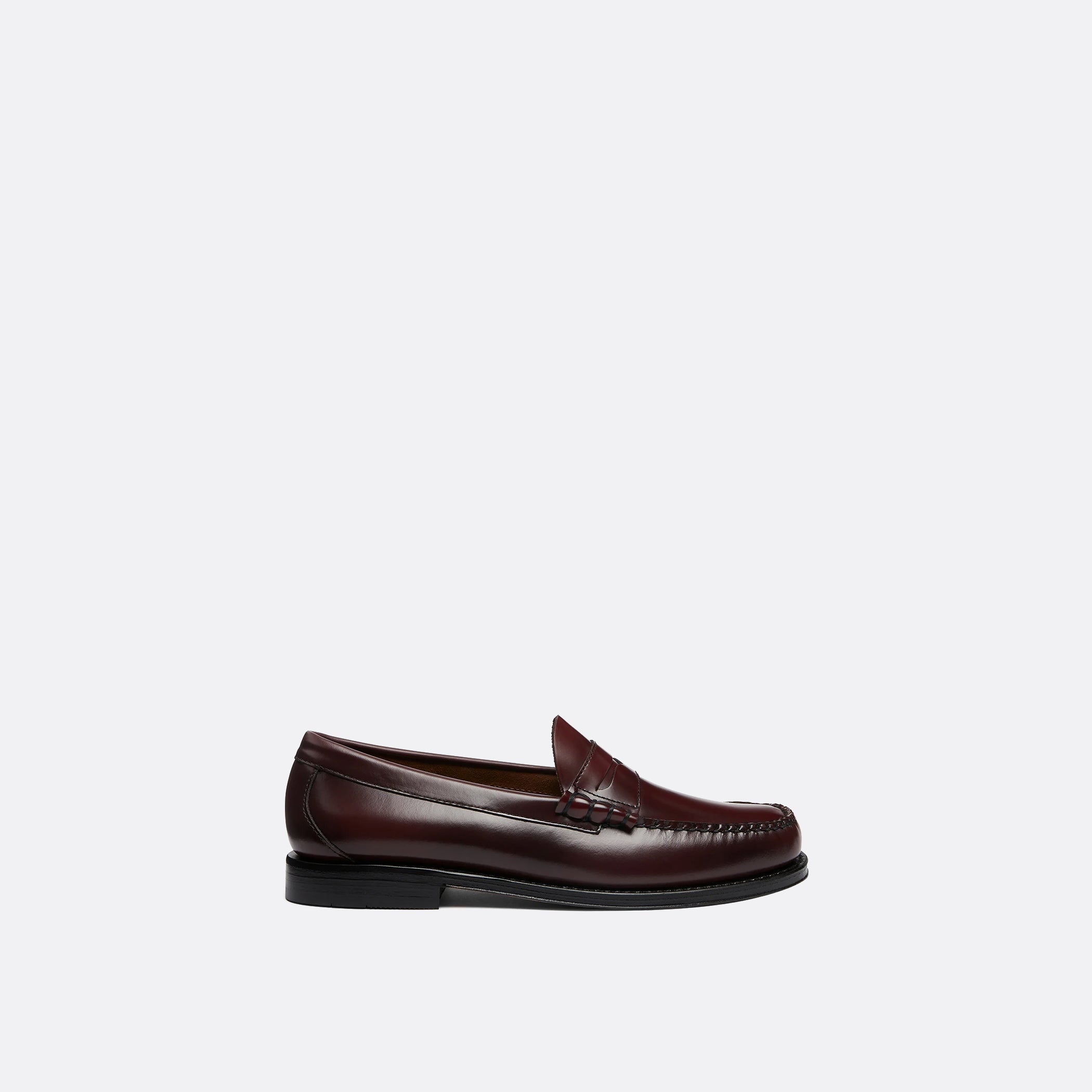 G.H Bass Weejuns Larson Penny Loafers in Wine Leather