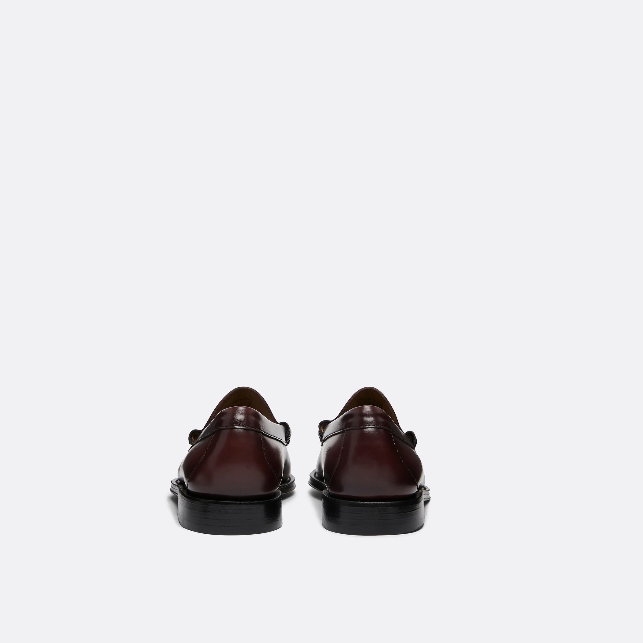 G.H Bass Weejuns Larson Penny Loafers in Wine Leather