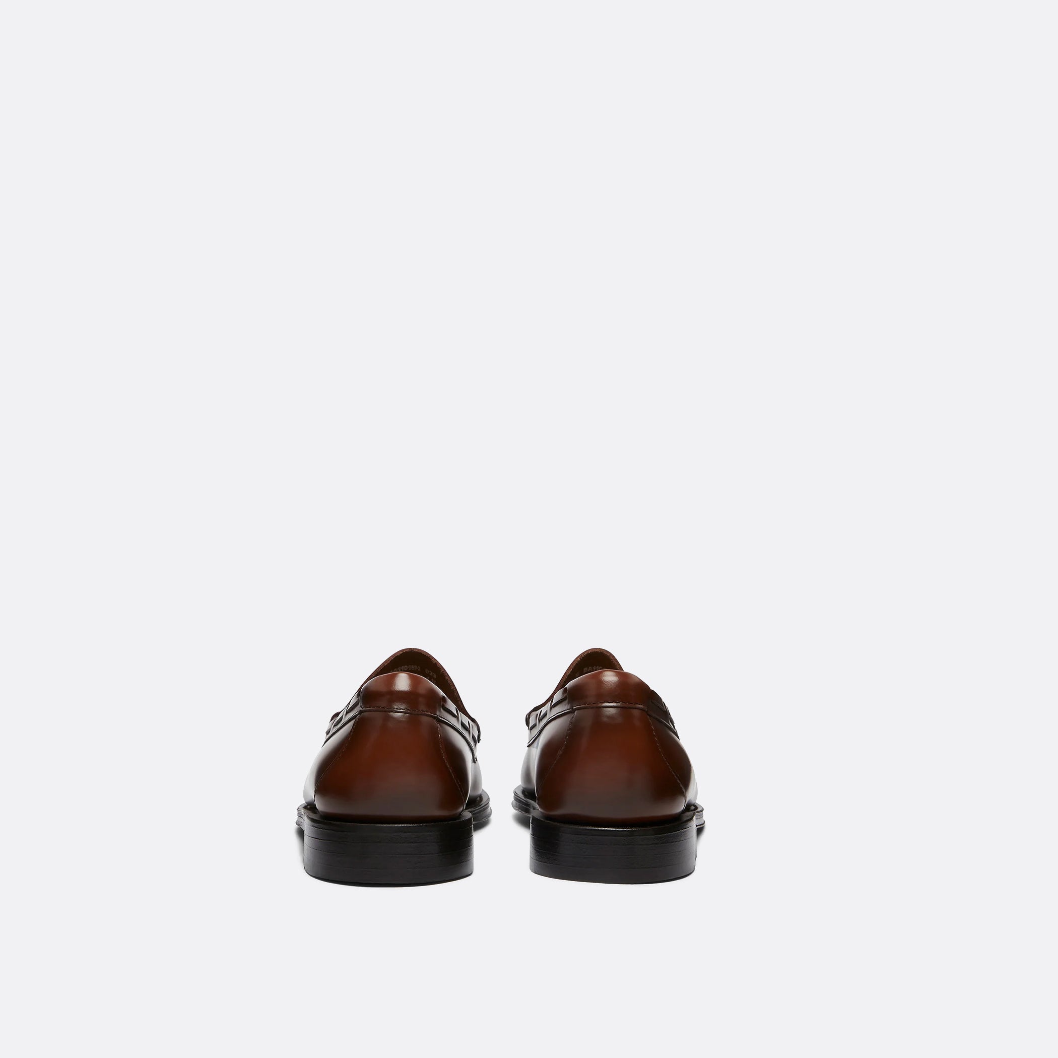 G.H Bass Weejuns Larkin Tassel Loafers in Brown Leather