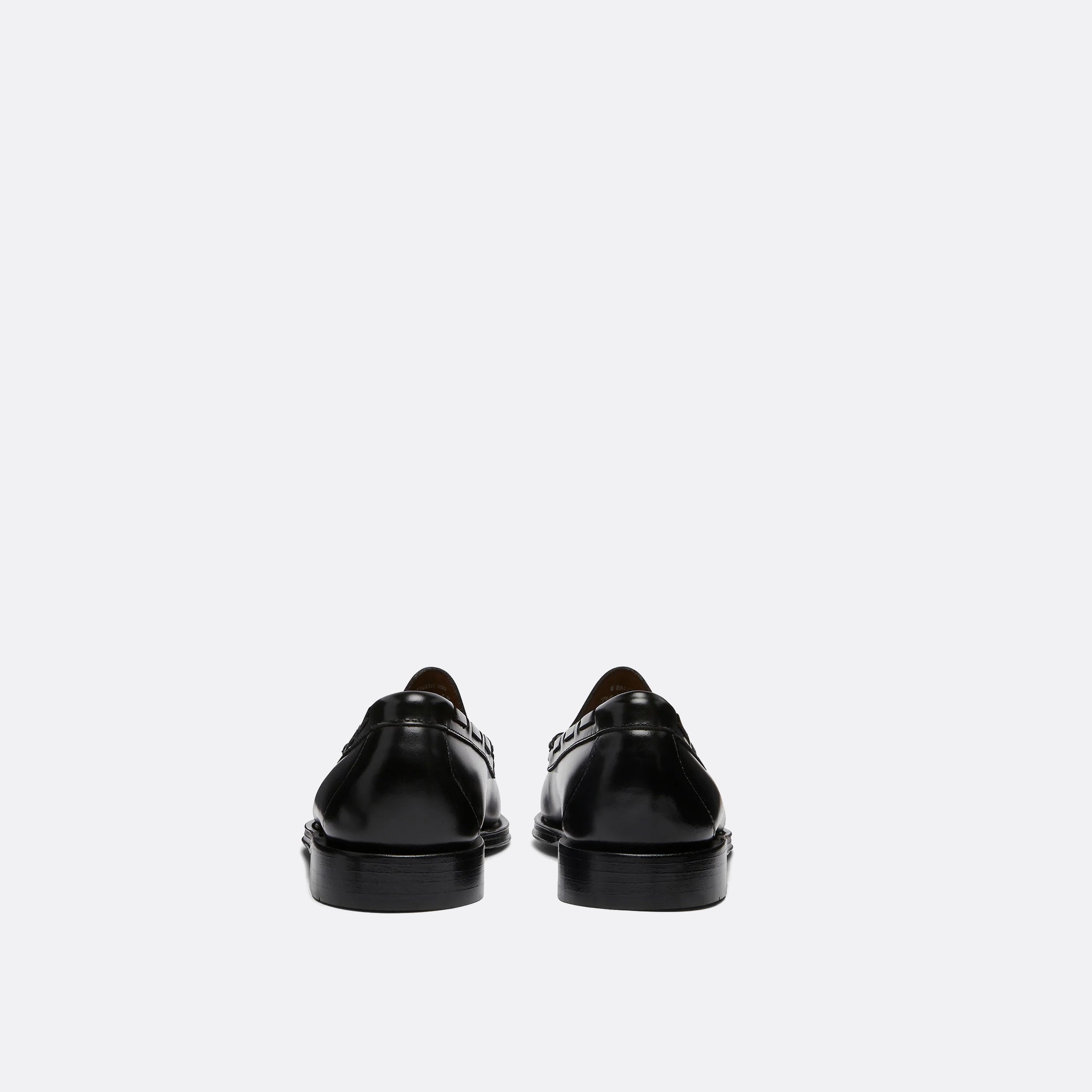 G.H Bass Weejuns Larkin Tassel Loafers in Black Leather