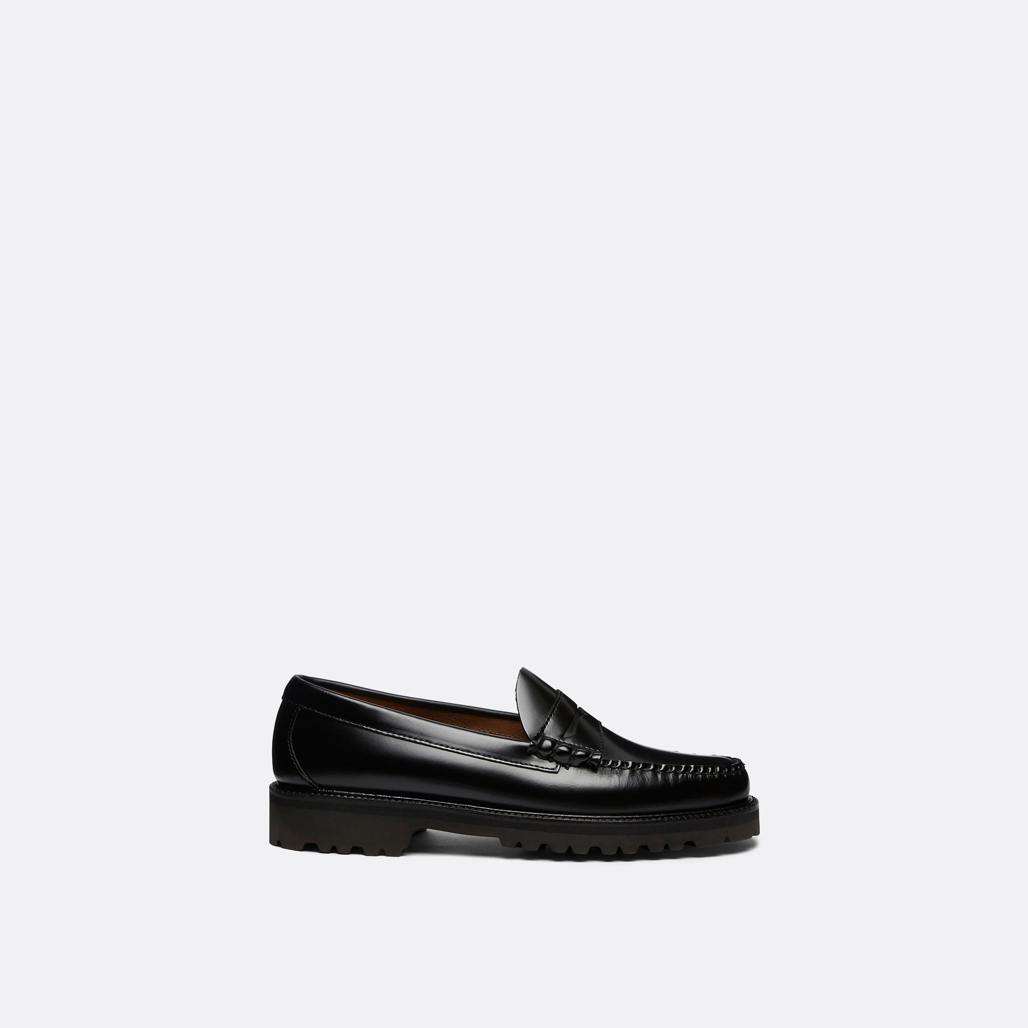 G.H Bass Weejuns 90s Larson Penny Loafers in Black Leather