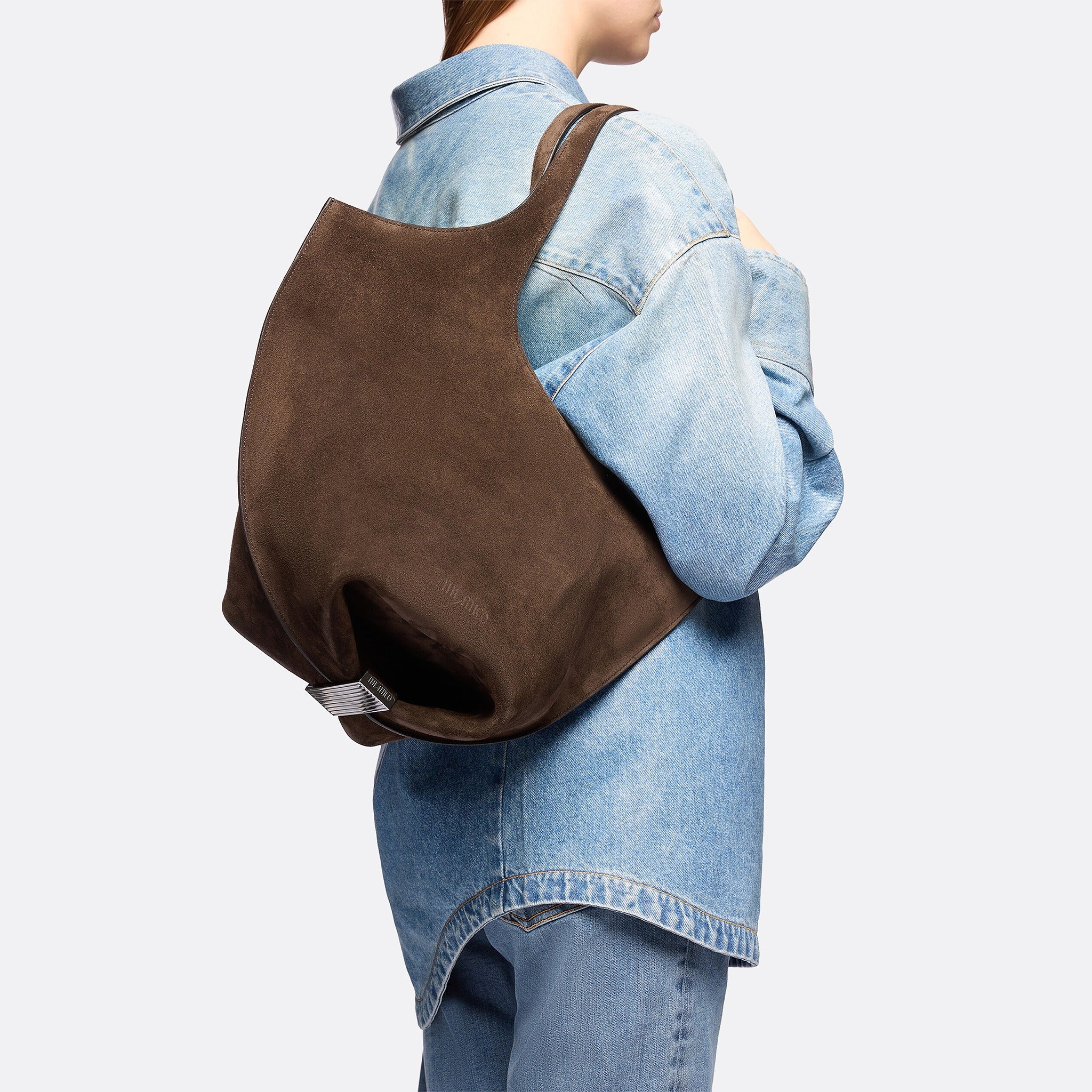 La Scoop Medium Shoulder Bag by The Attico