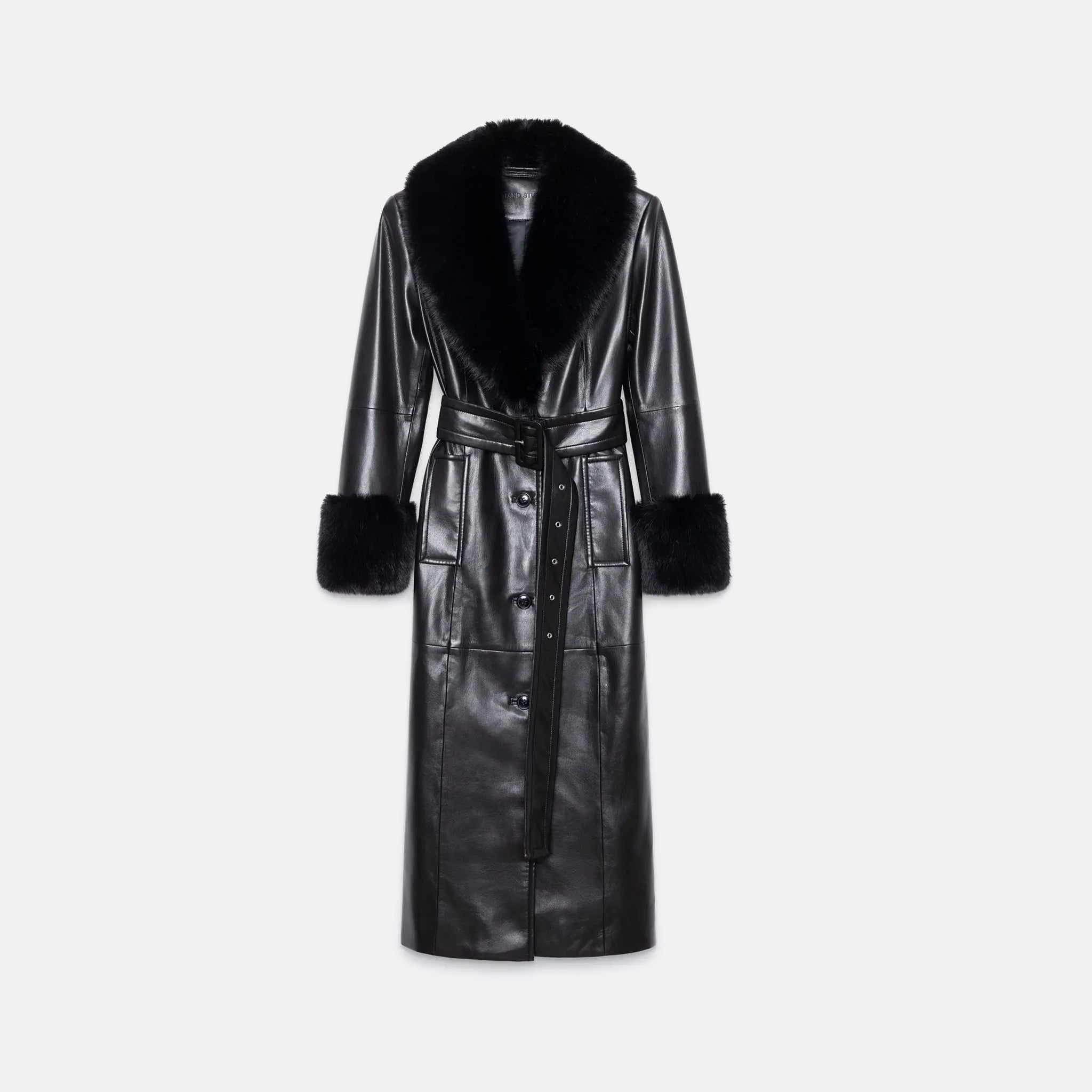  STAND STUDIO Estella Coat in Black