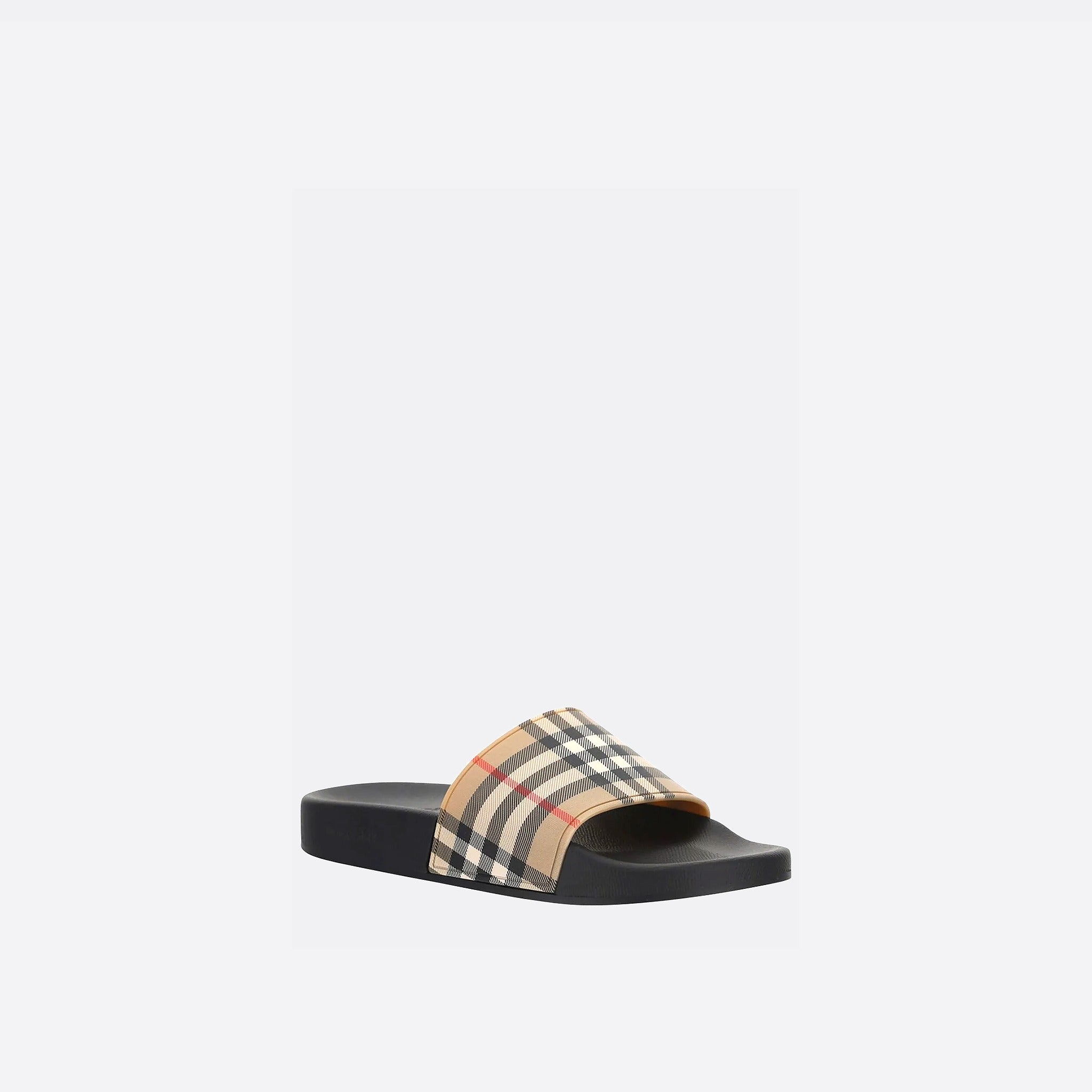 The Check Slides from Burberry