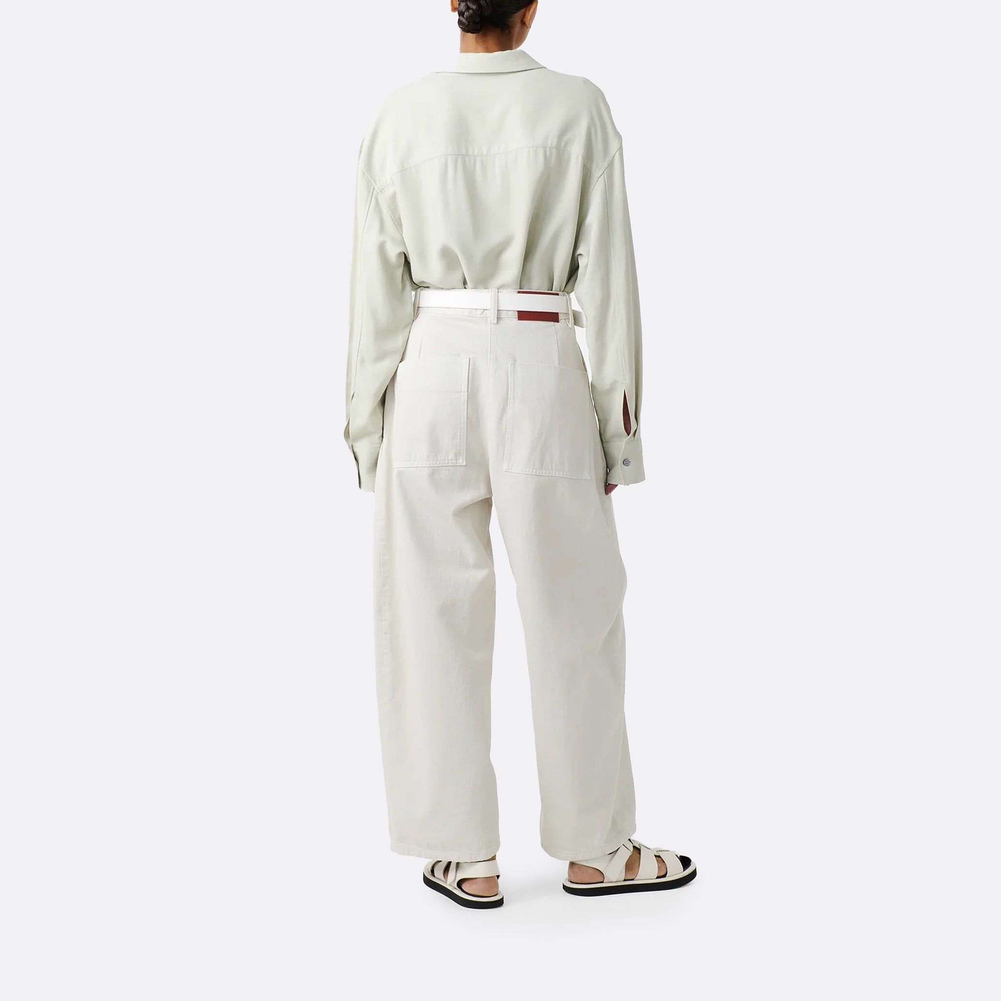 The Chalco Denim Pants from Studio Nicholson in Ice