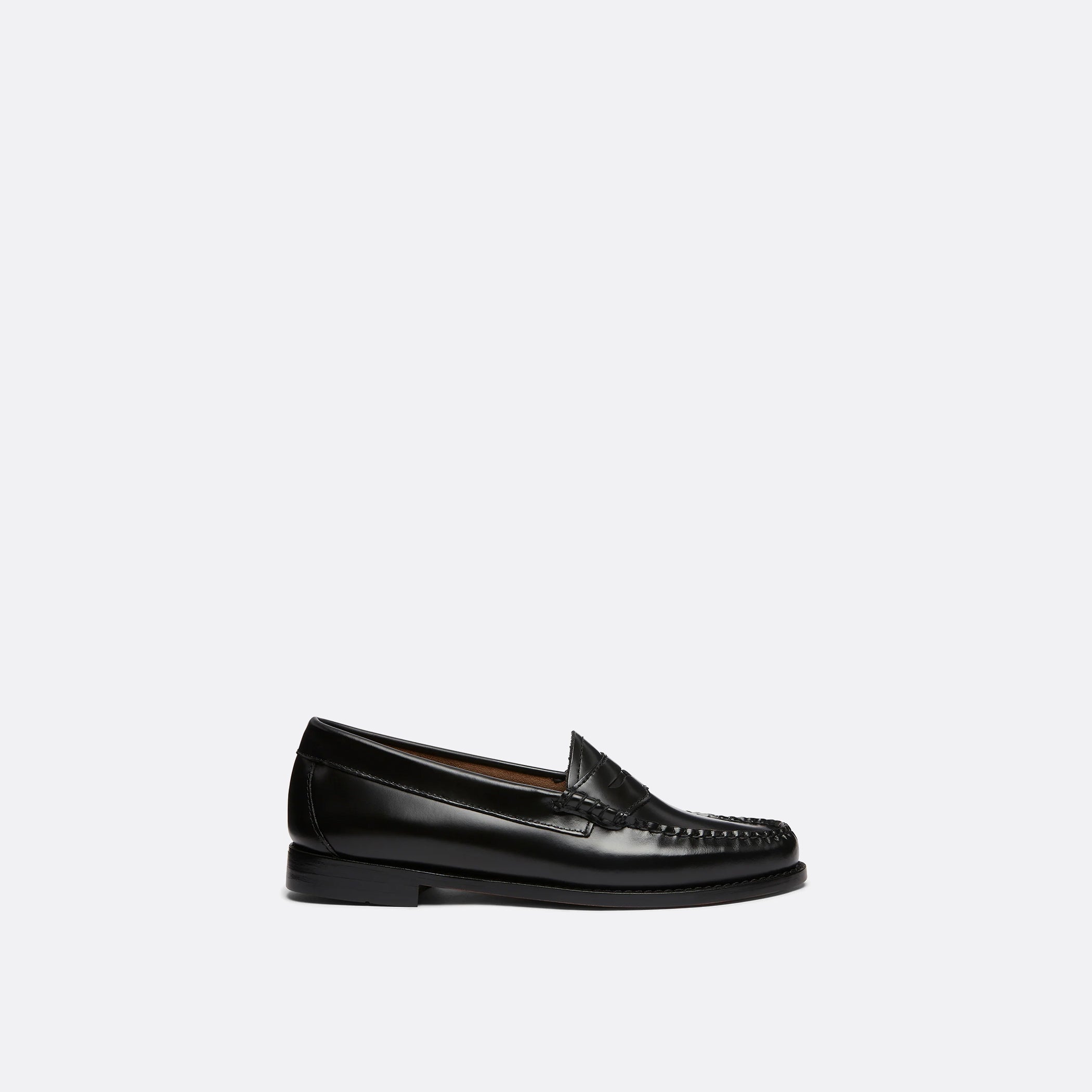 G.H Bass Weejuns Penny Loafers in Black Leather