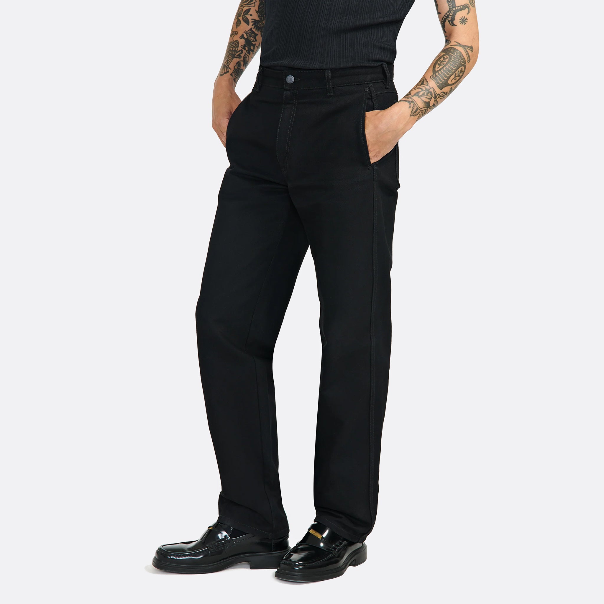 LGN Louis Gabriel Nouchi Straight-Leg 5-Pocket Pants