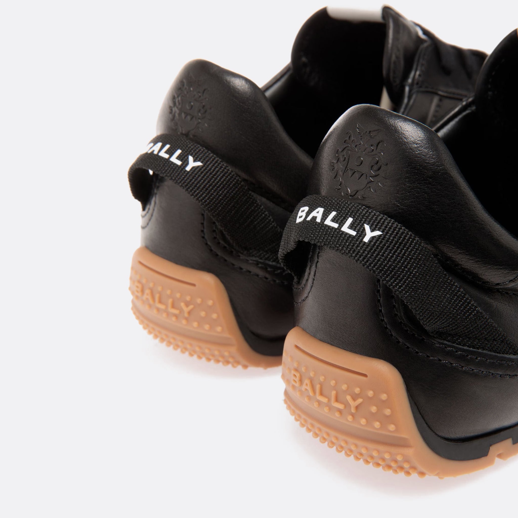 BALLY Quarry Sneaker in Black Leather
