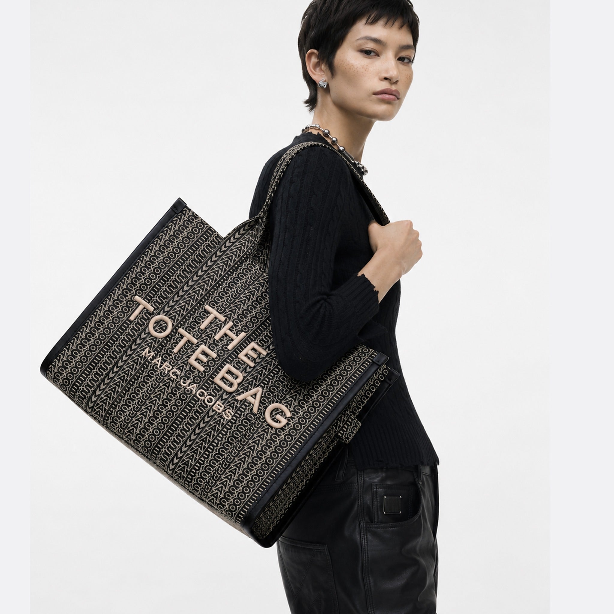 Monogram Jacquard Large Tote Bag from Marc Jacobs