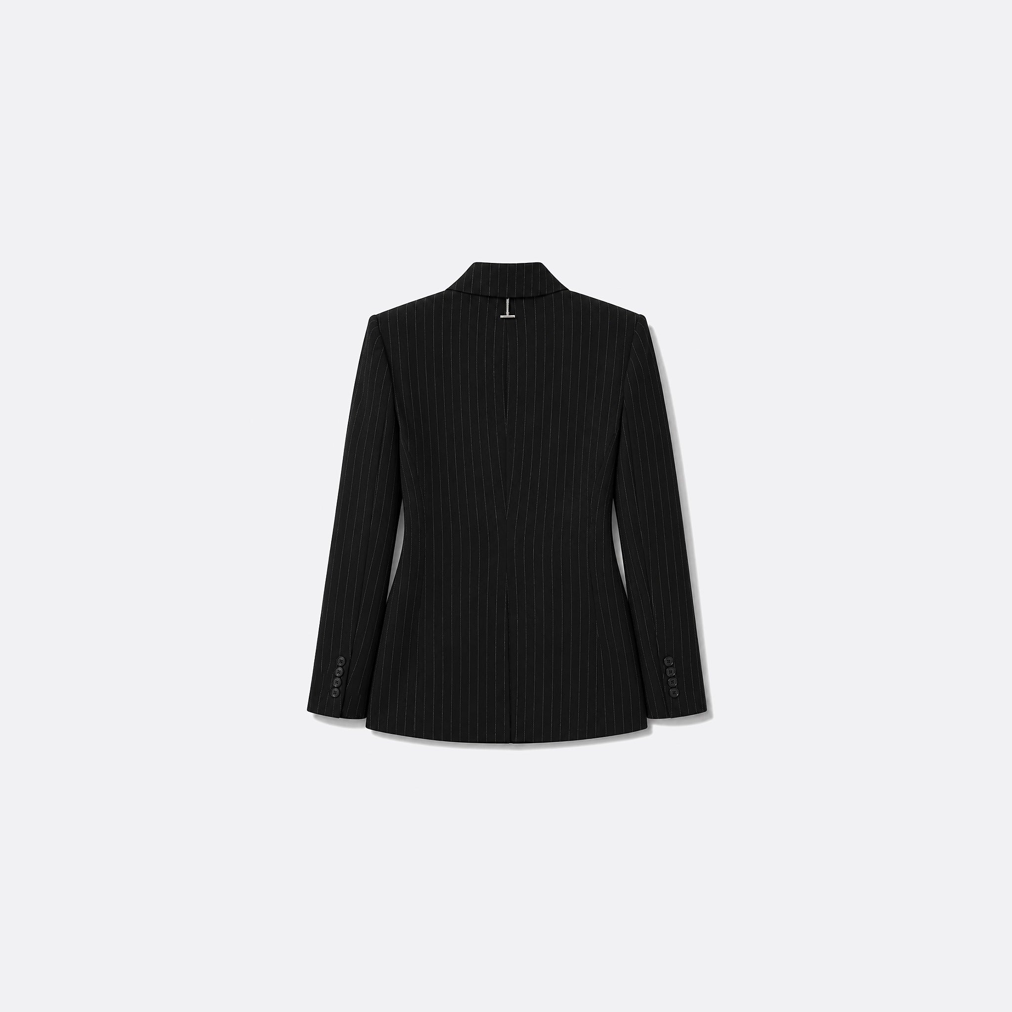 Pinstriped Double-Breasted Jacket from Alexander McQueen