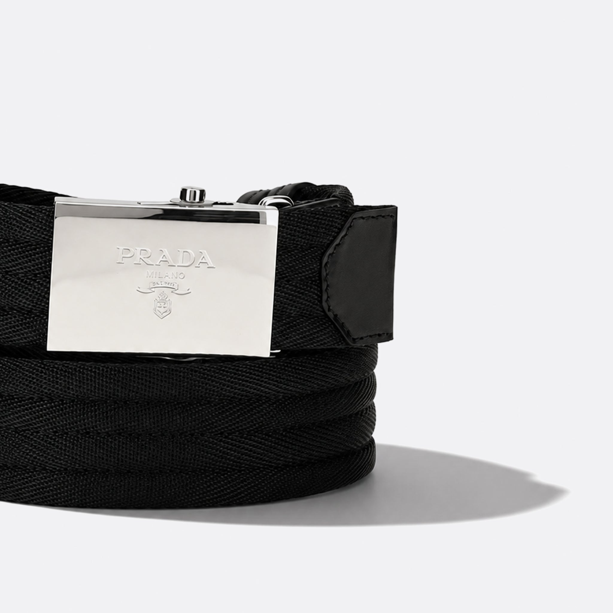 Logo Nylon Belt from Prada