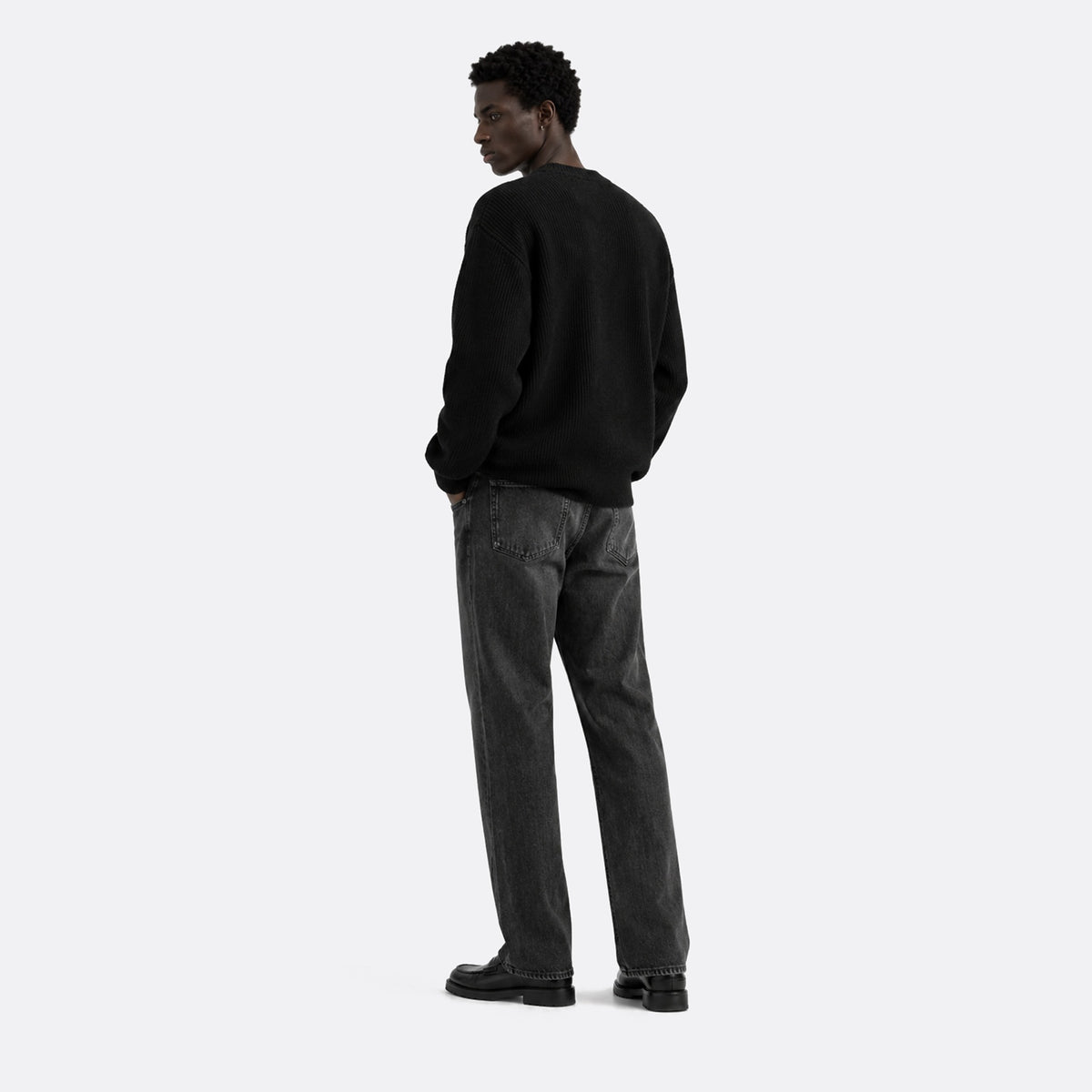 Vintage-Look Denim Jeans from Prada