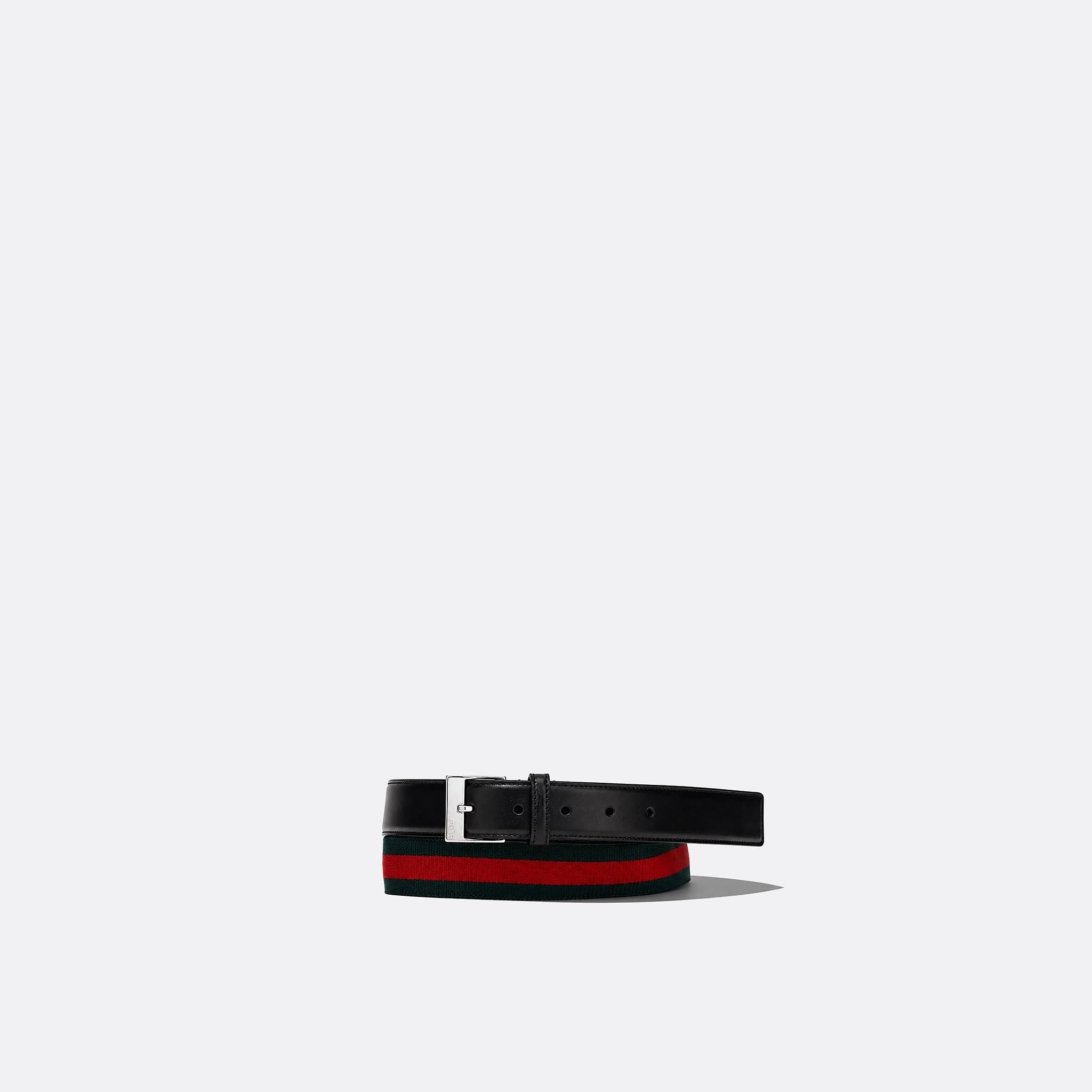 Belt with Squared Buckle from Gucci