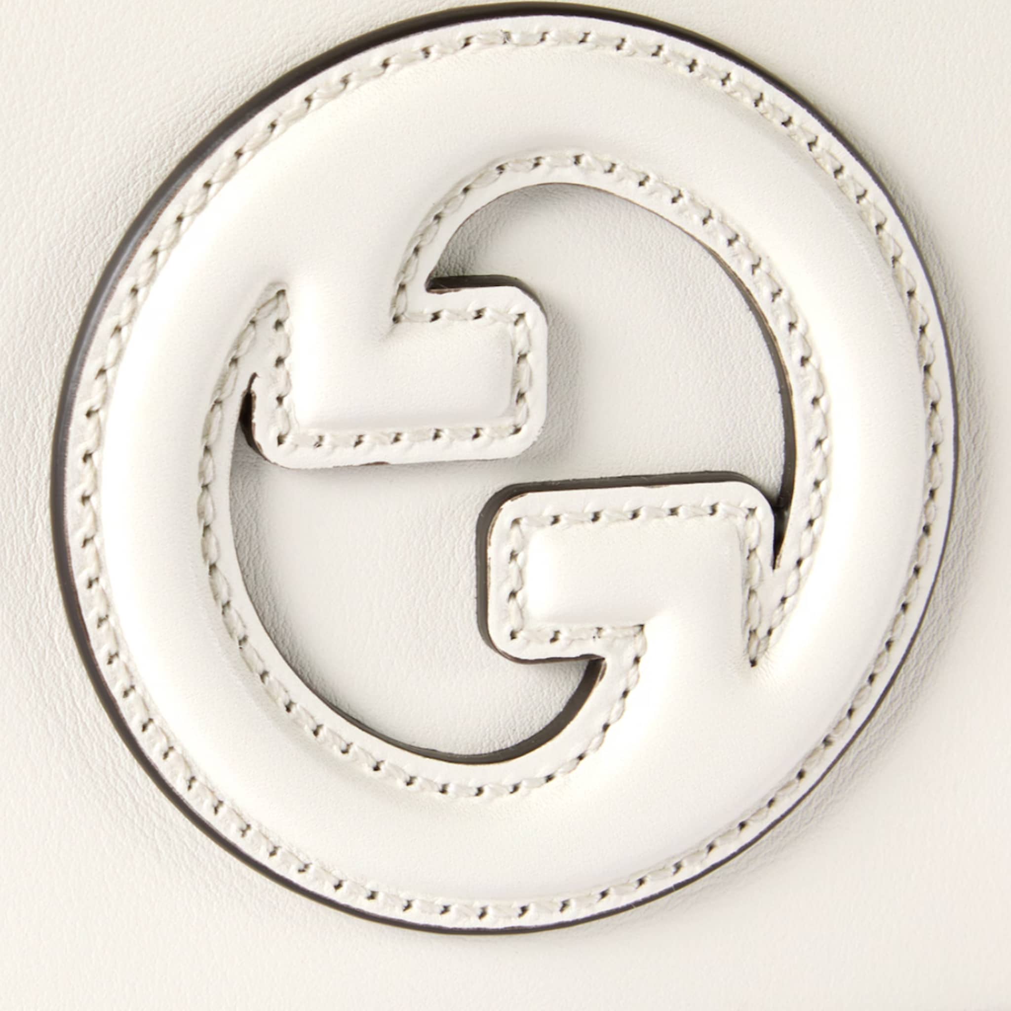 The Blondie Medium Top Handle Bag from Gucci  in White