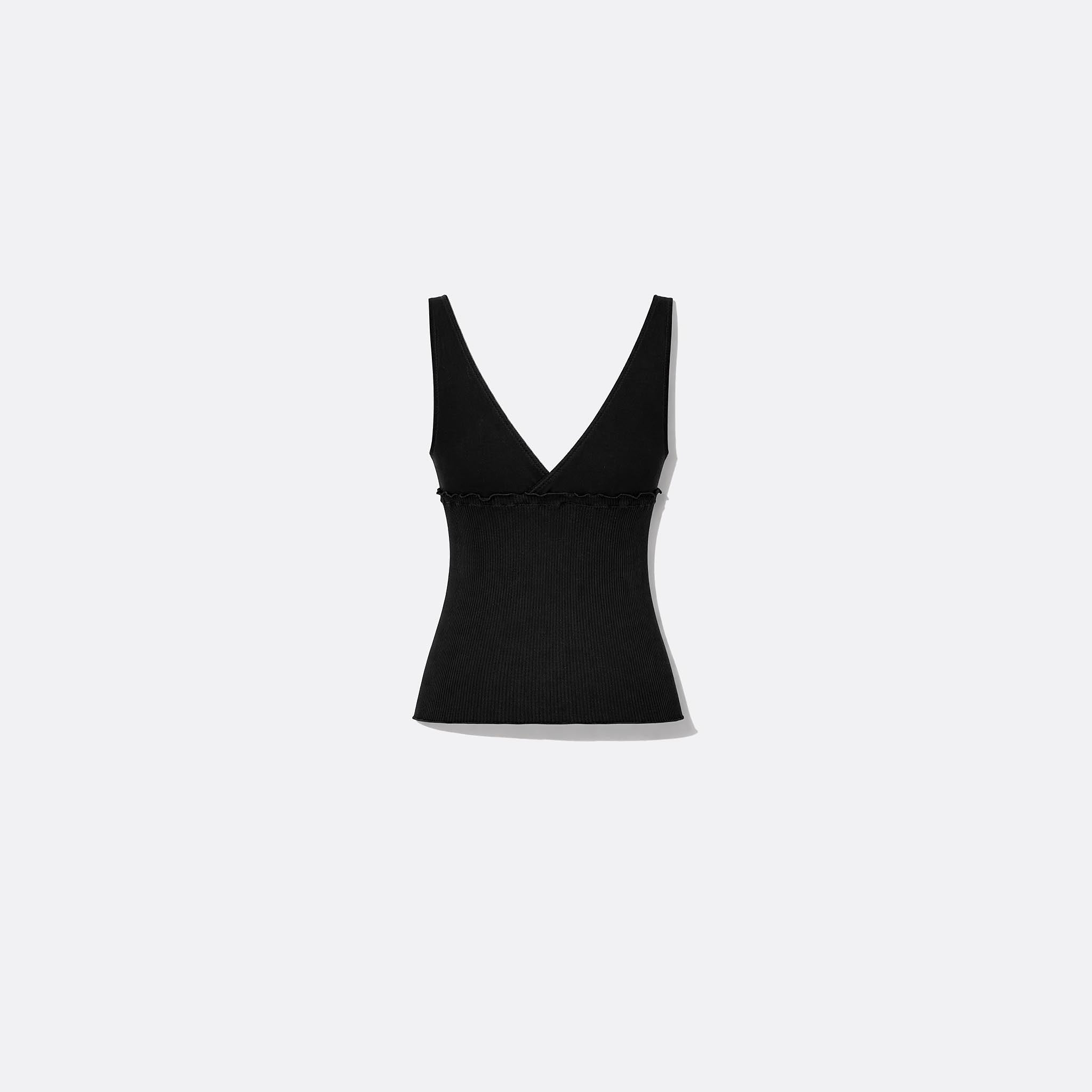 Cassandre Silk Tank Top from Saint Laurent