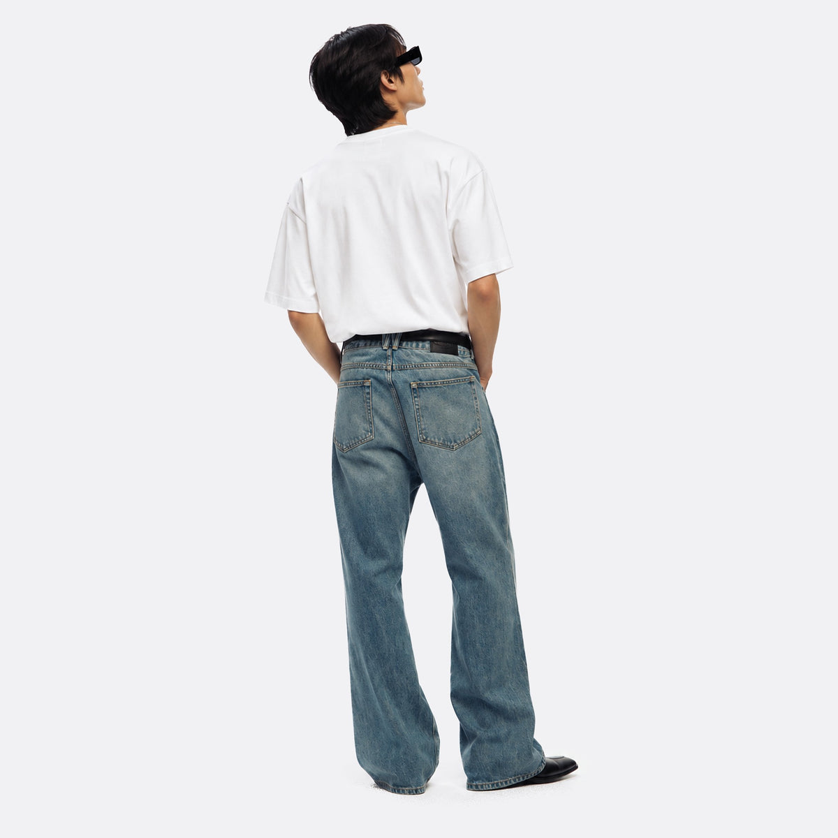 Flared Denim Jeans from Willy Chavarria