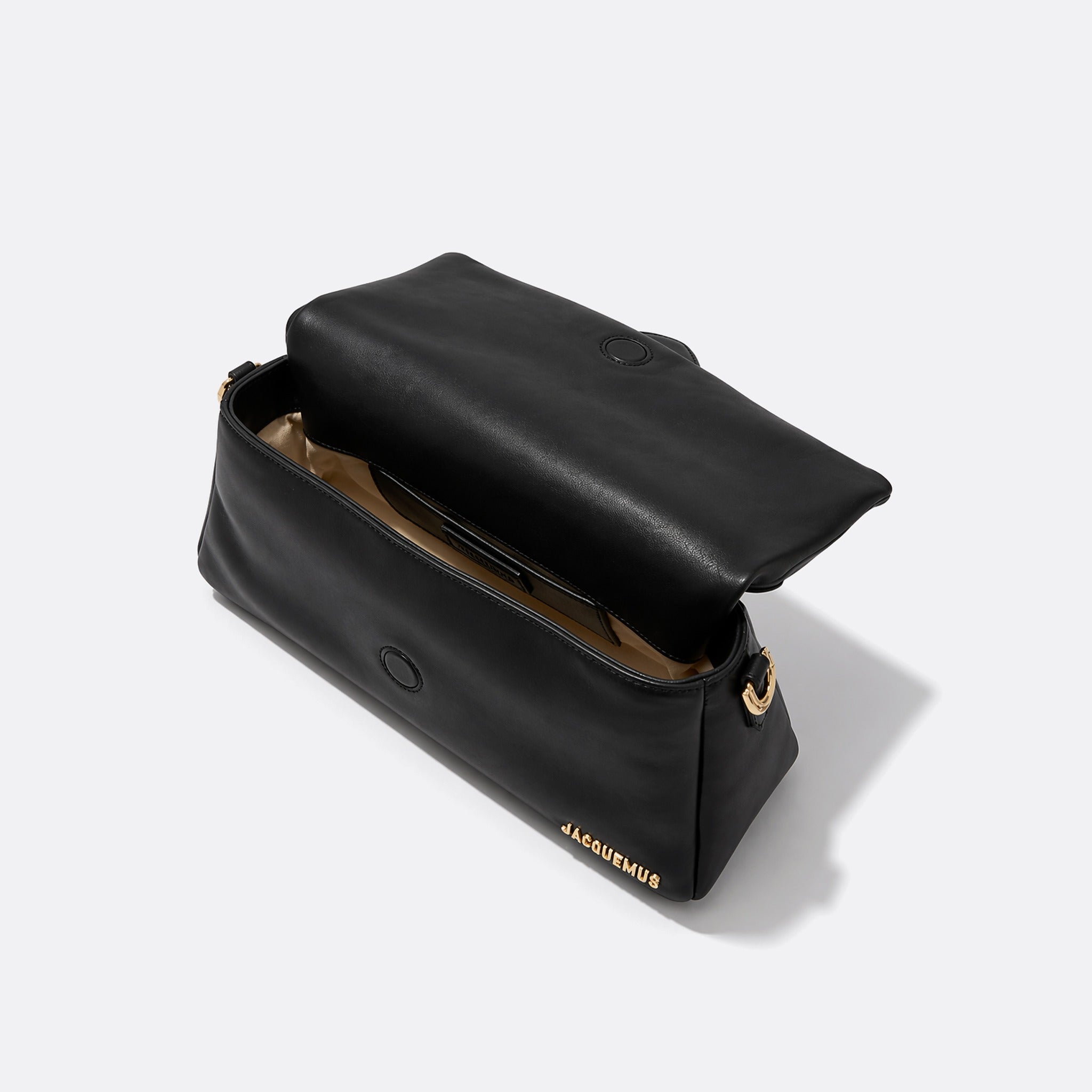 Le Bambino Puffy Leather Shoulder Bag from Jacquemus