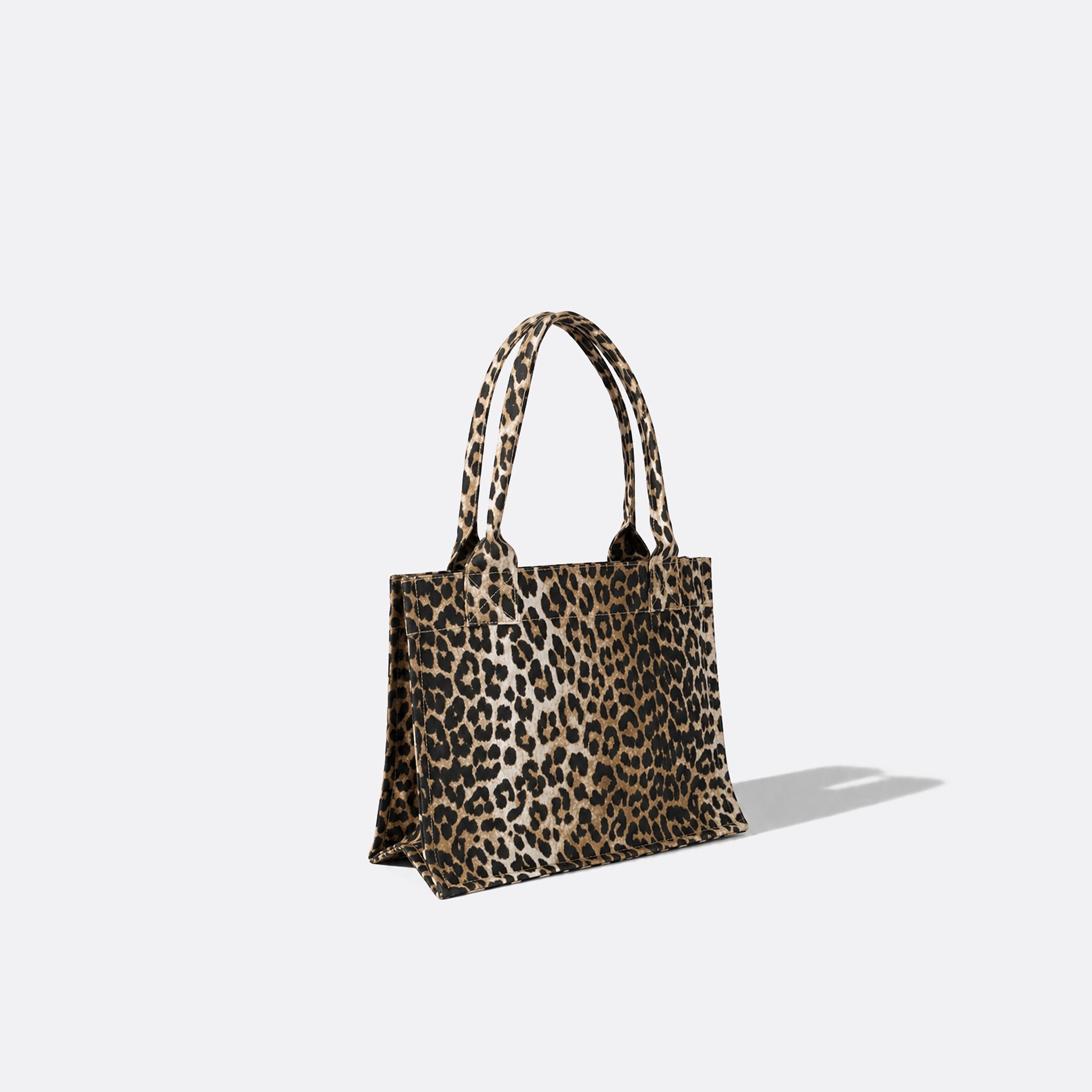 Leopard Print Large Tote Bag from GANNI