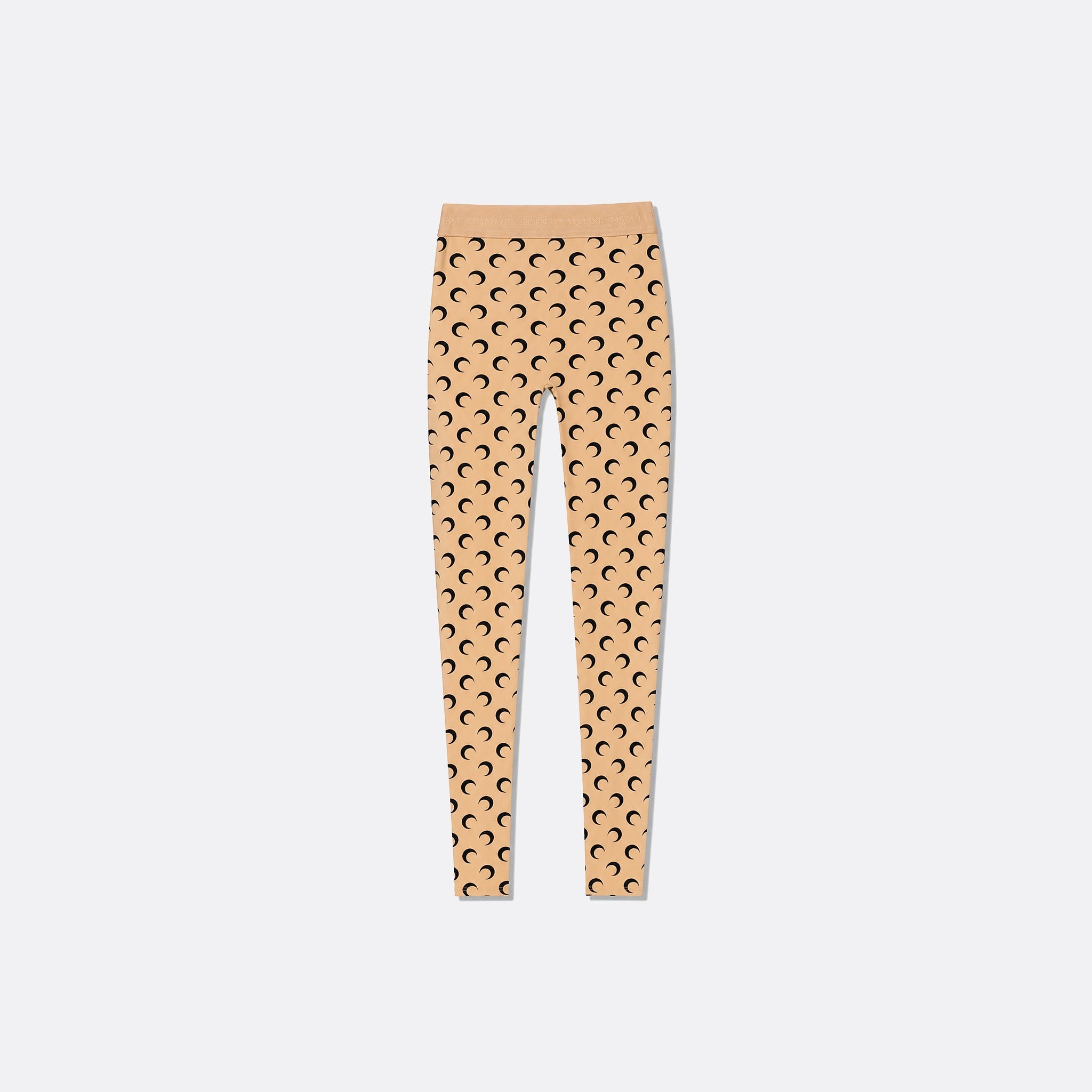 Recycled Moon Jersey Stirrup Leggings from Marine Serre