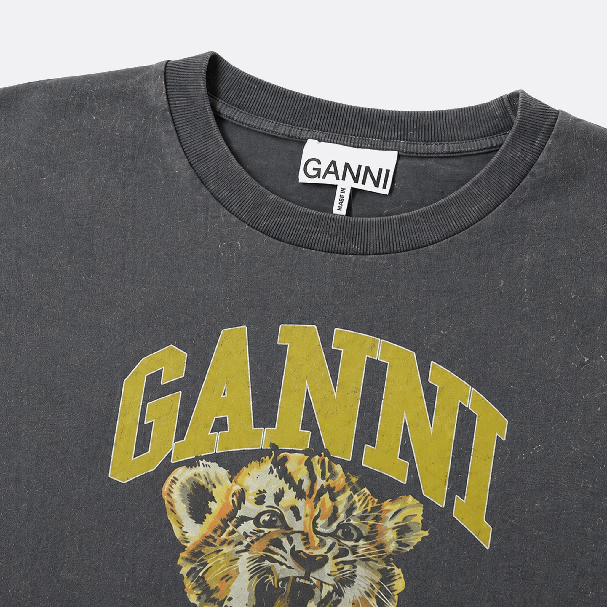 Tiger Print Sweatshirt from GANNI