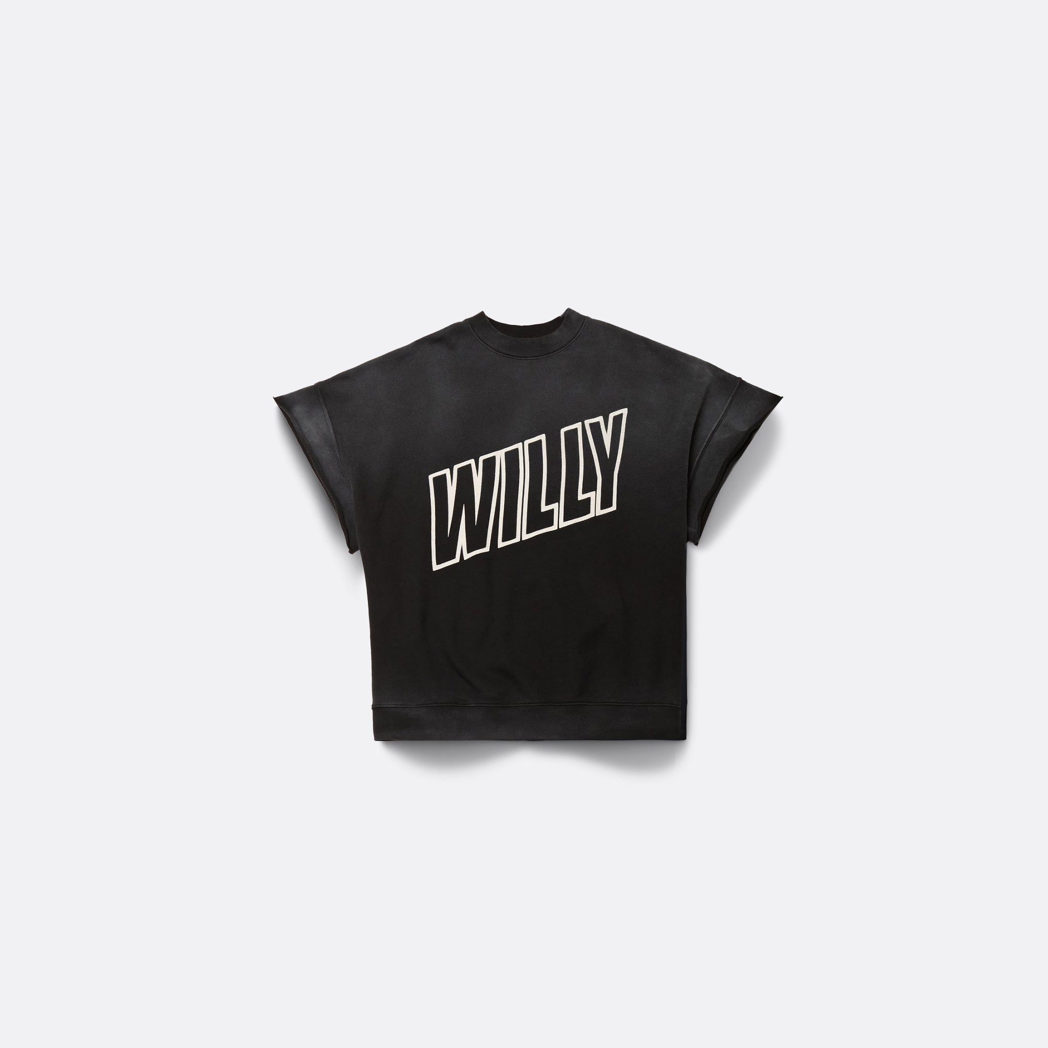 Willy Chavarria The Inside Out Muscle Tee in Black