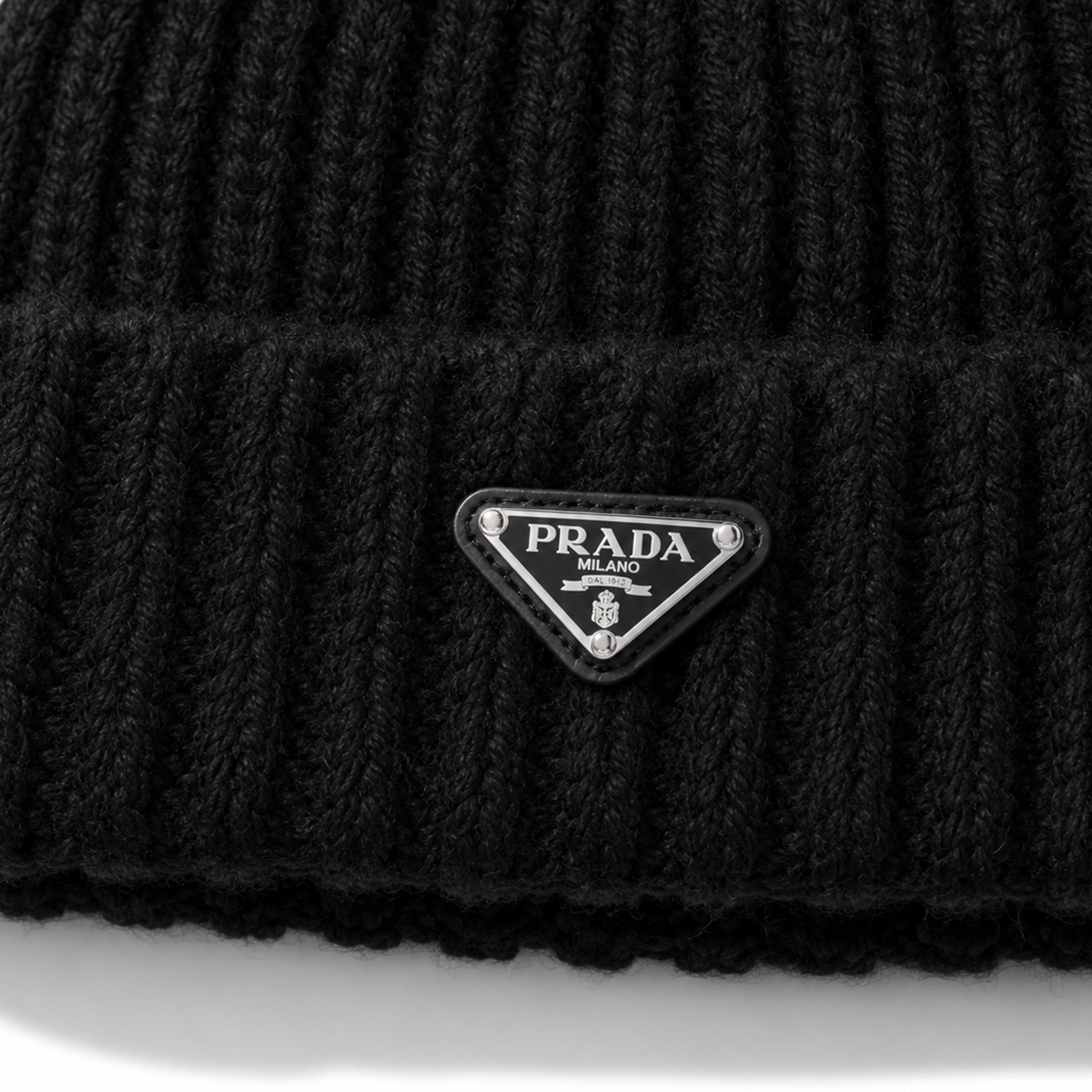 Wool Beanie from Prada