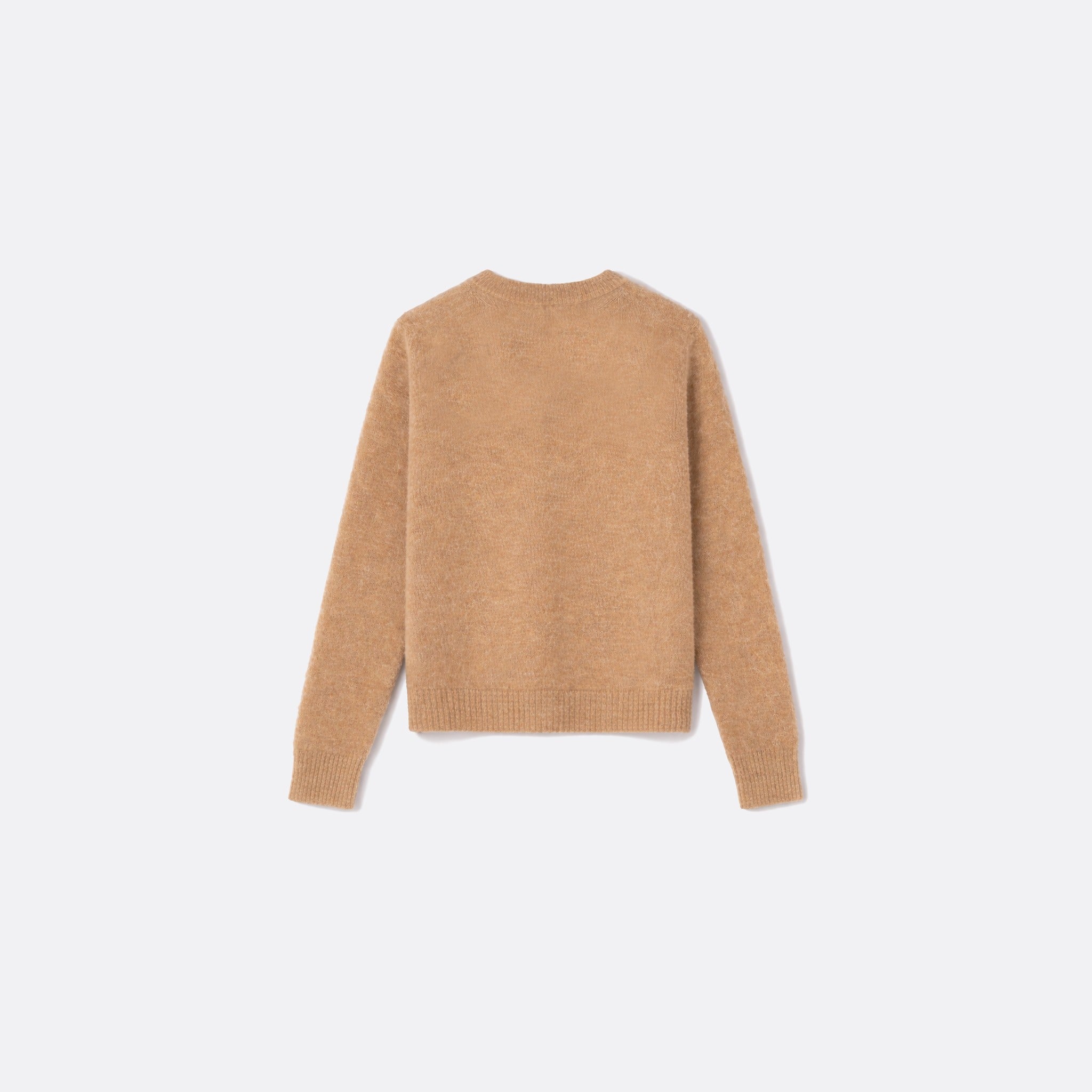  Brushed Alpaca Bear Sweater by GANNI 