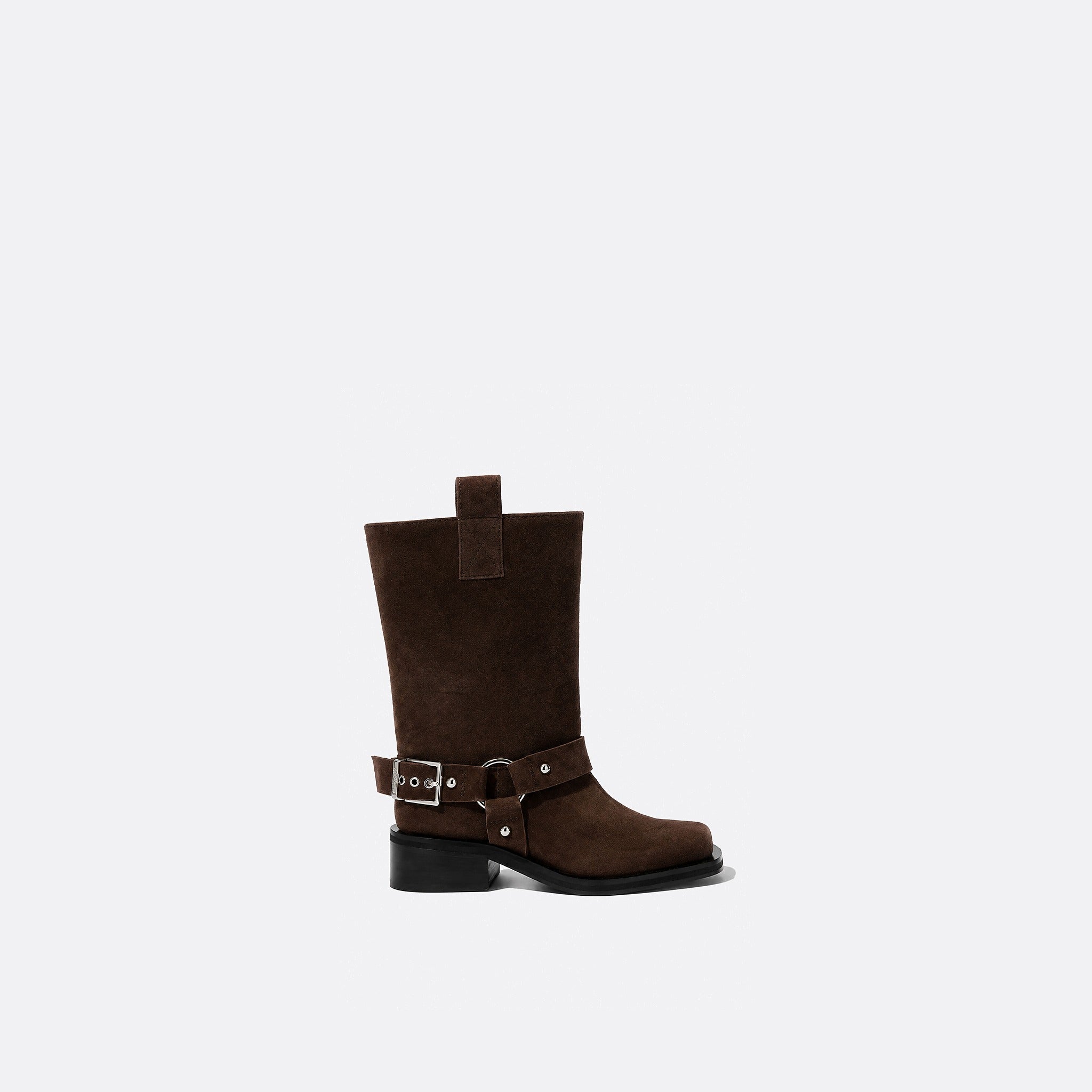 Mid-Calf Biker Boots from GANNI