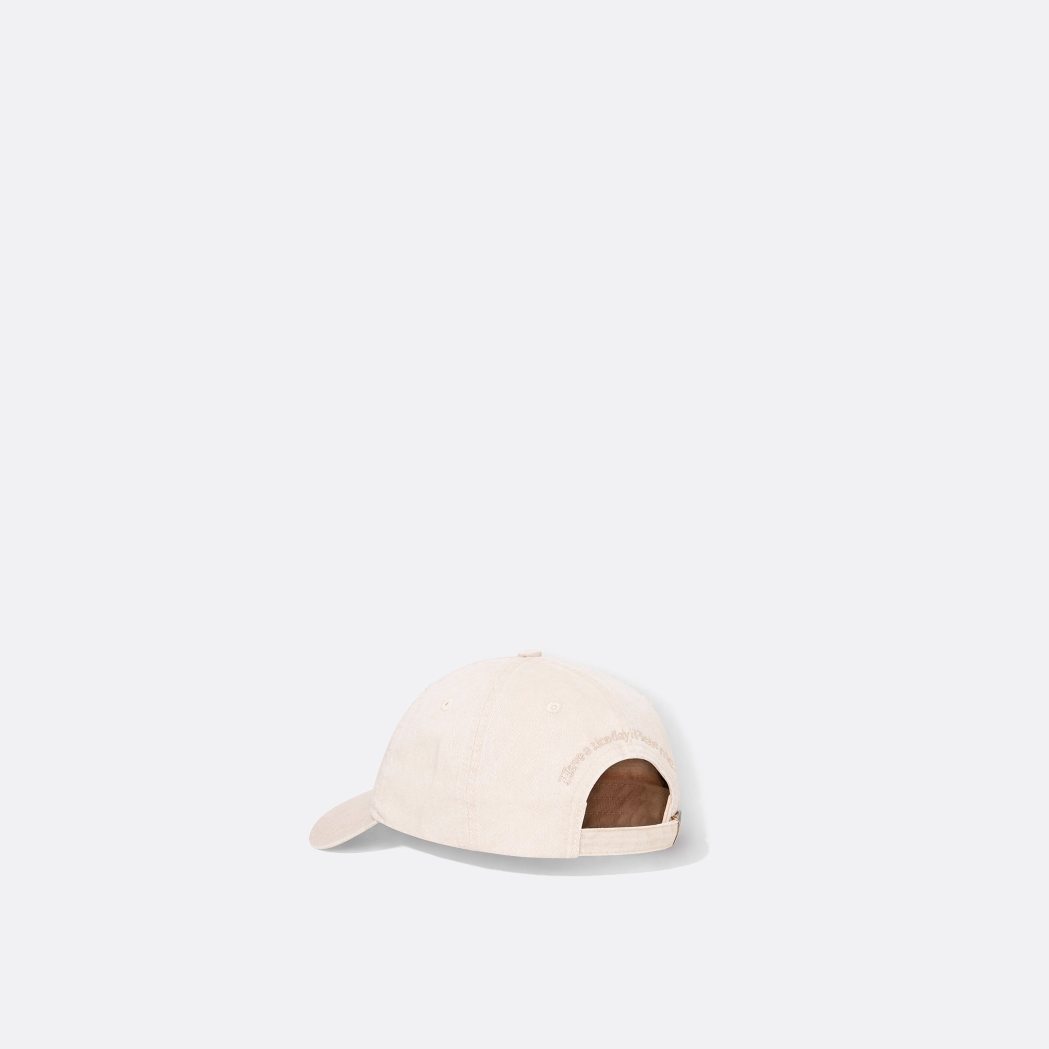 Ivory Baseball Cap from GANNI