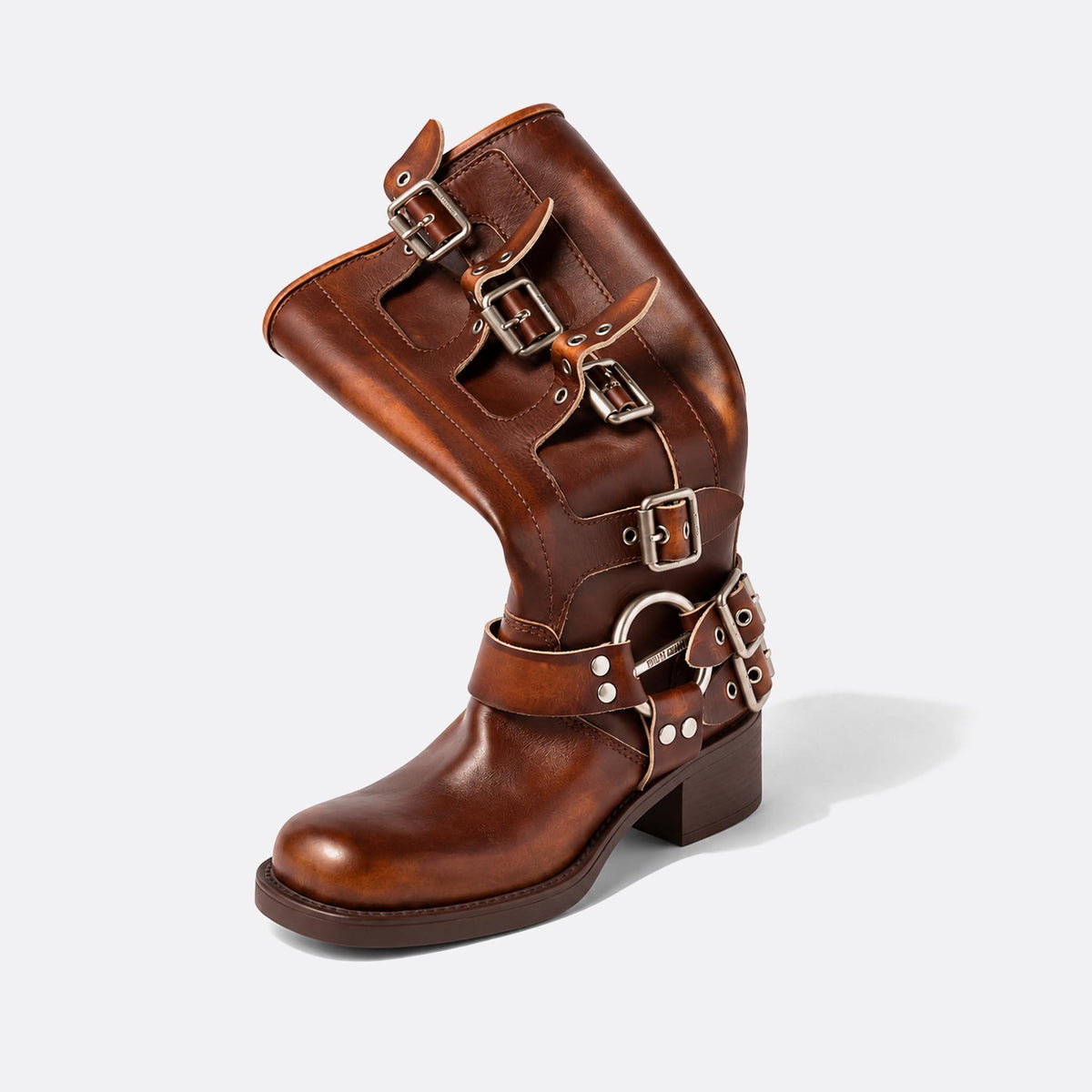 Leather Boots from Miu Miu
