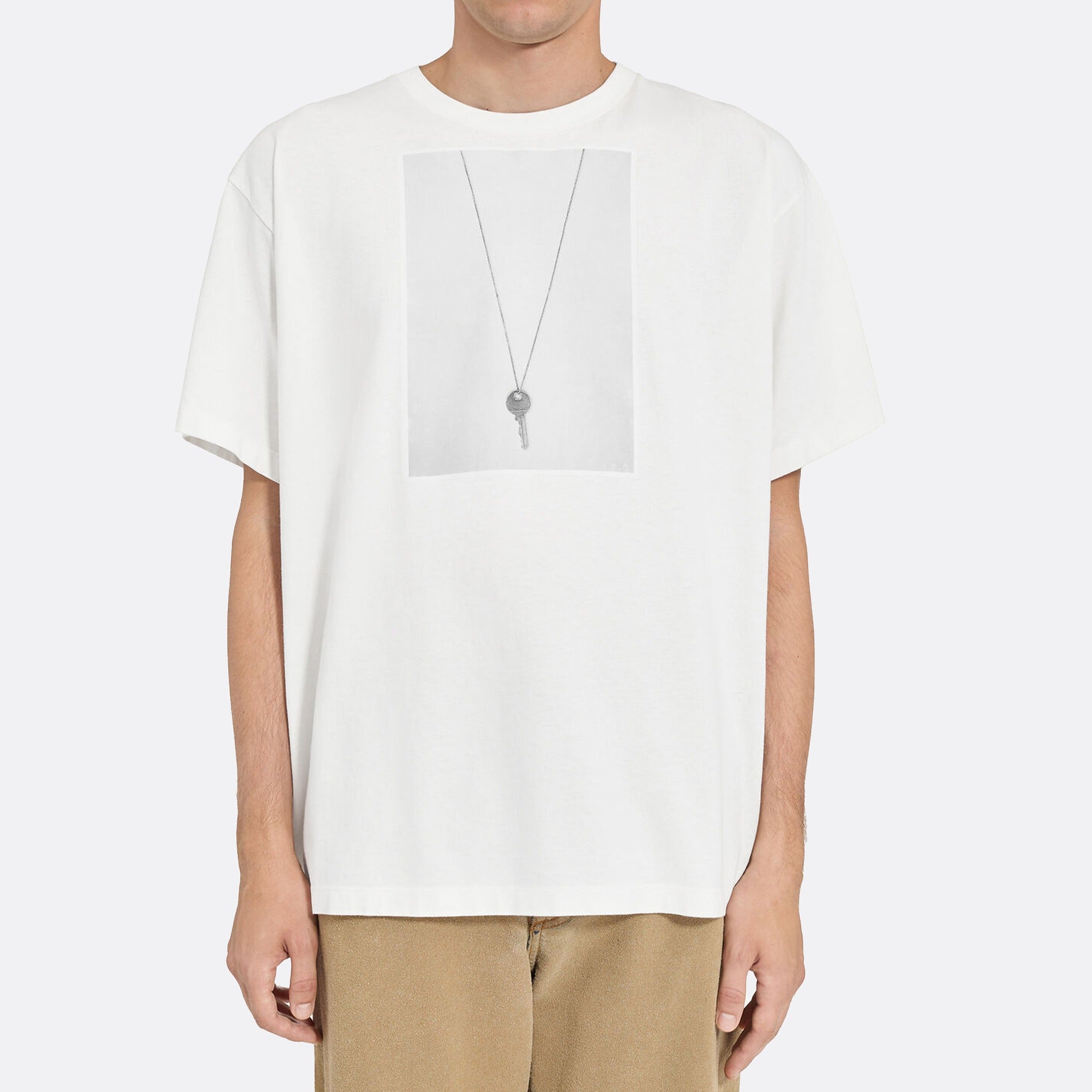 Key Print T-Shirt from MM6 Maison Margiela in White