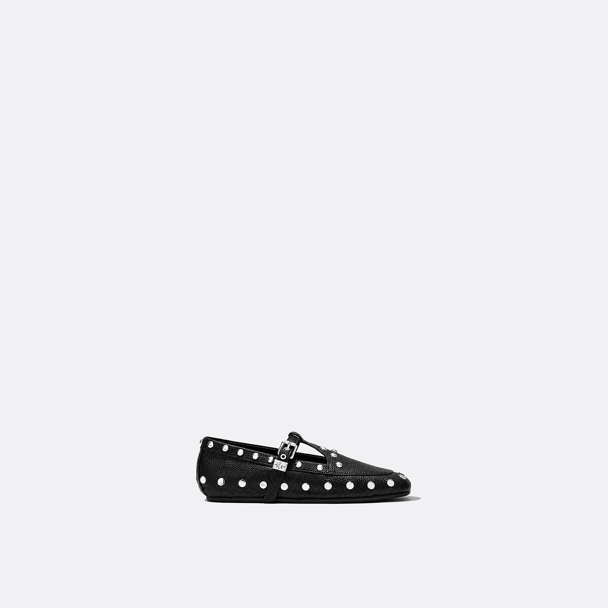 Mary Jenny Studded Ballerinas from GANNI