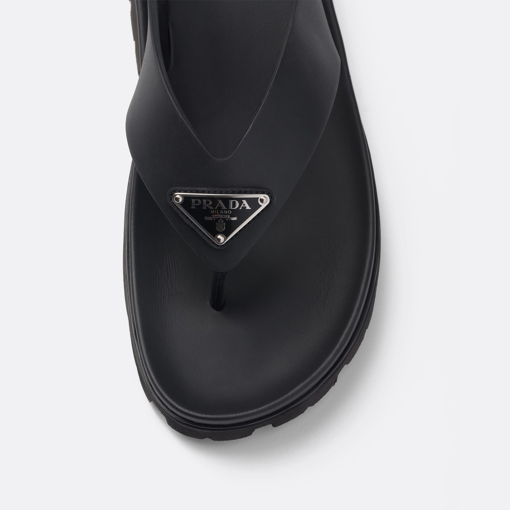 Rubber Thong Sandals from Prada