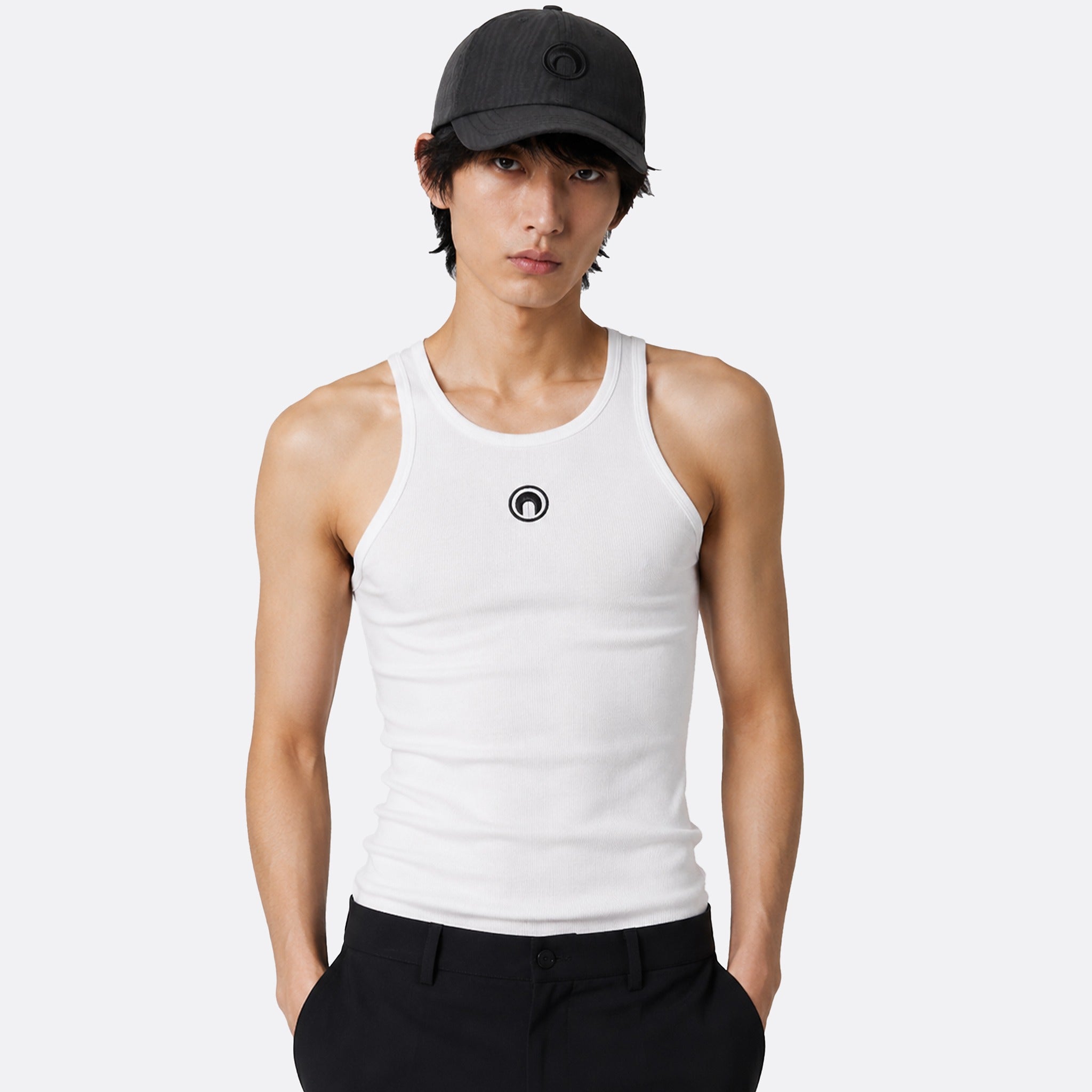  Recycled Moiré Baseball Cap from Marine Serre 