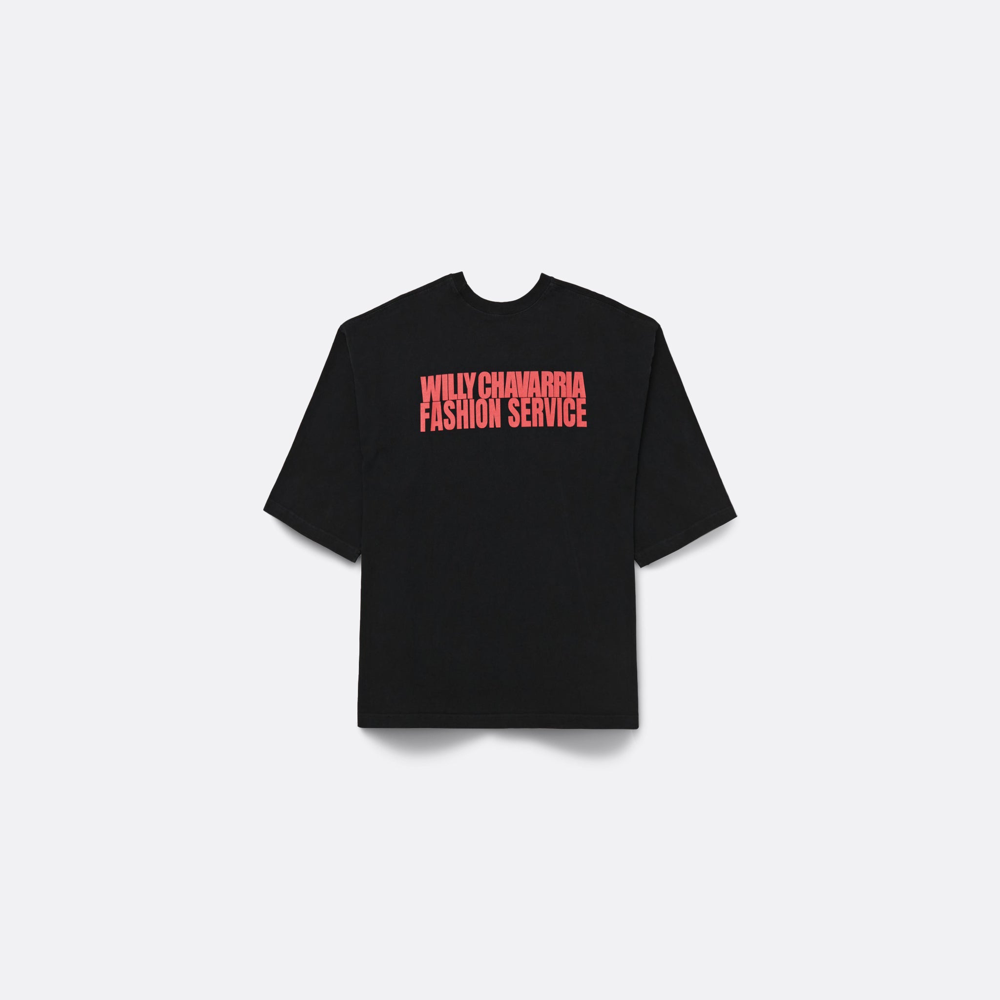 Willy Chavarria Casa De Chavarria Buffal Tee in Black